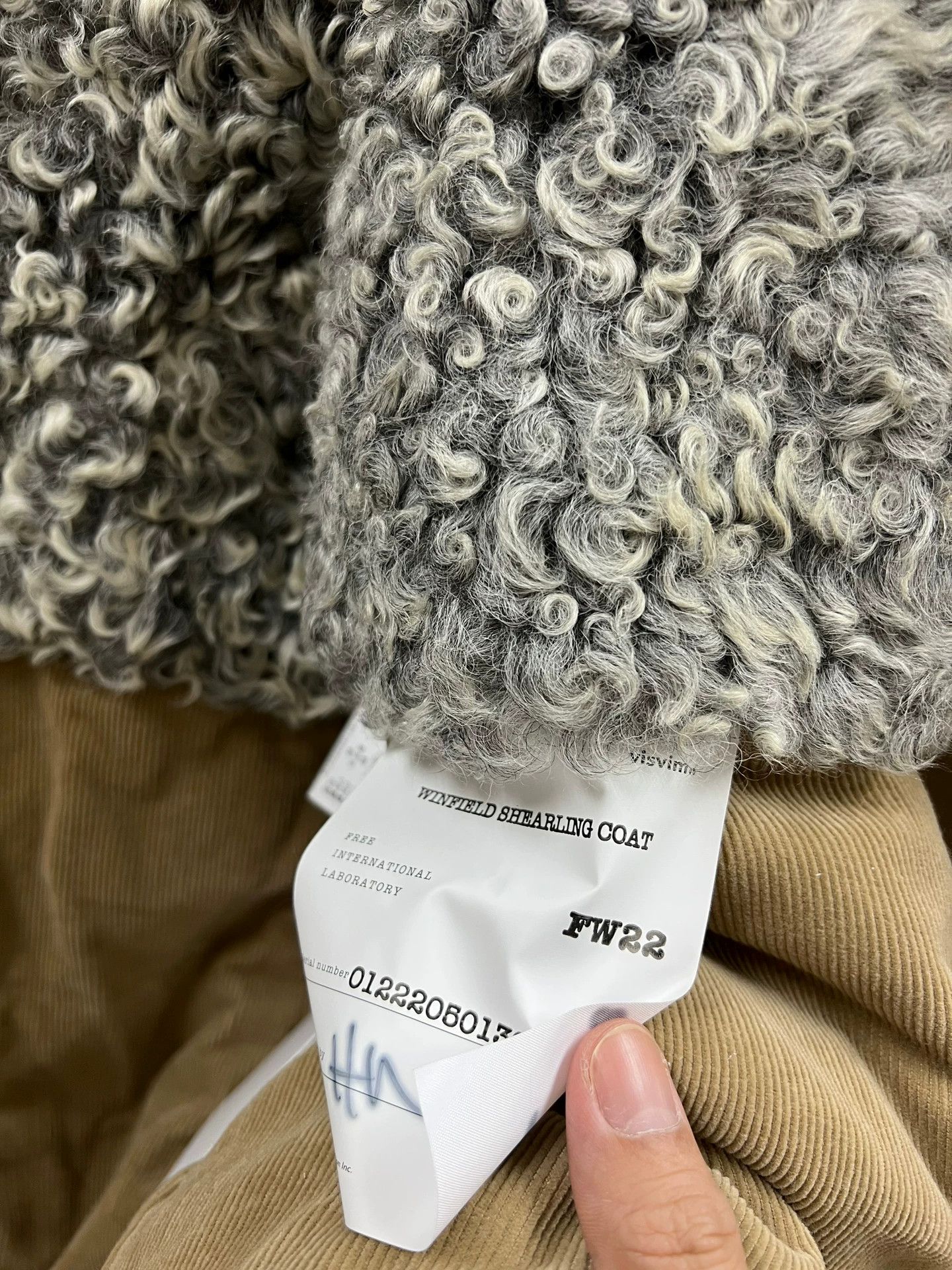 Visvim visvim winfield shearling coat in beige Size US S / EU 44-46 / 1 - 8 Thumbnail