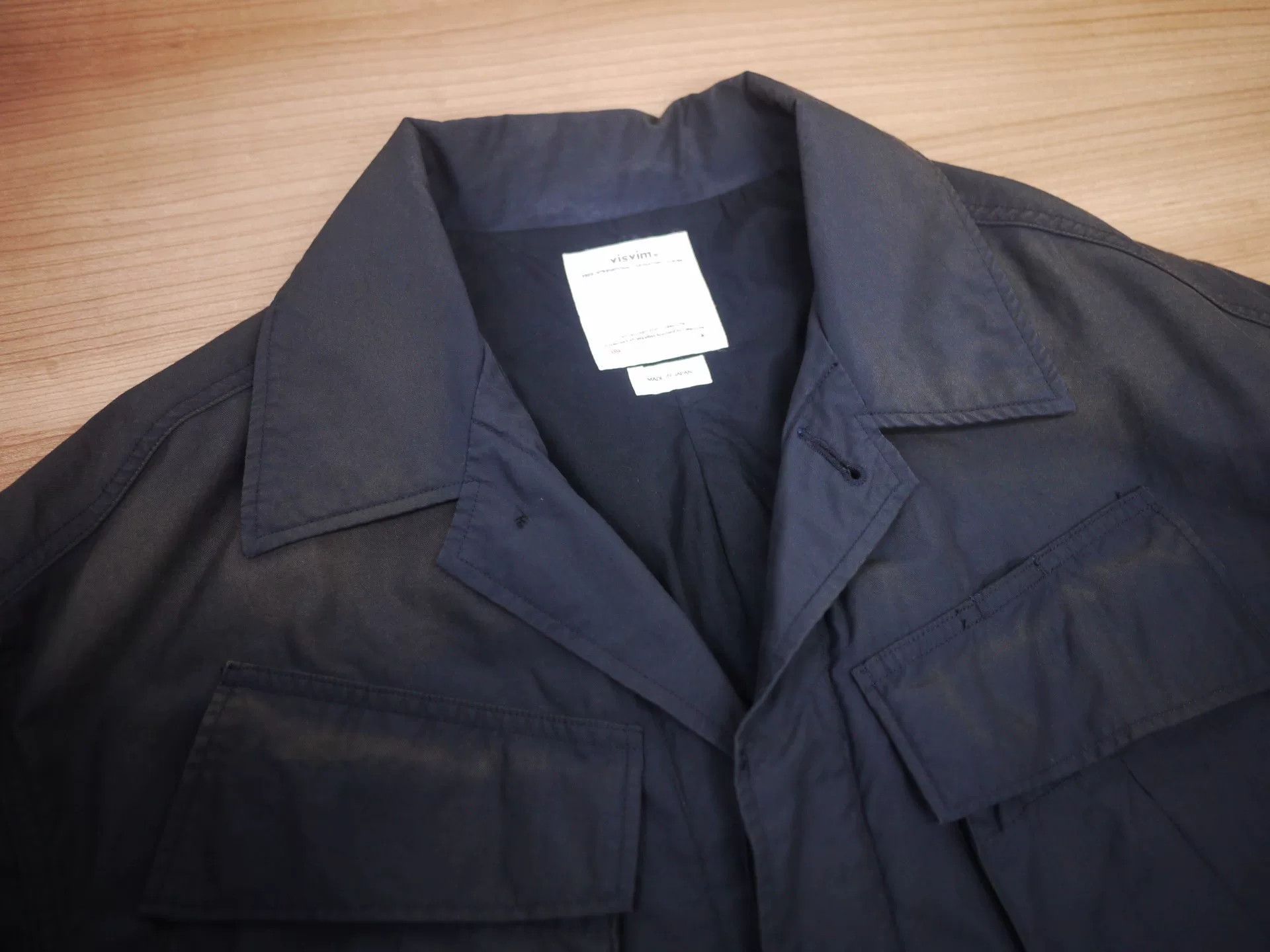 Visvim visvim tropical combat jacket in navy Size US L / EU 52-54 / 3 - 4 Thumbnail