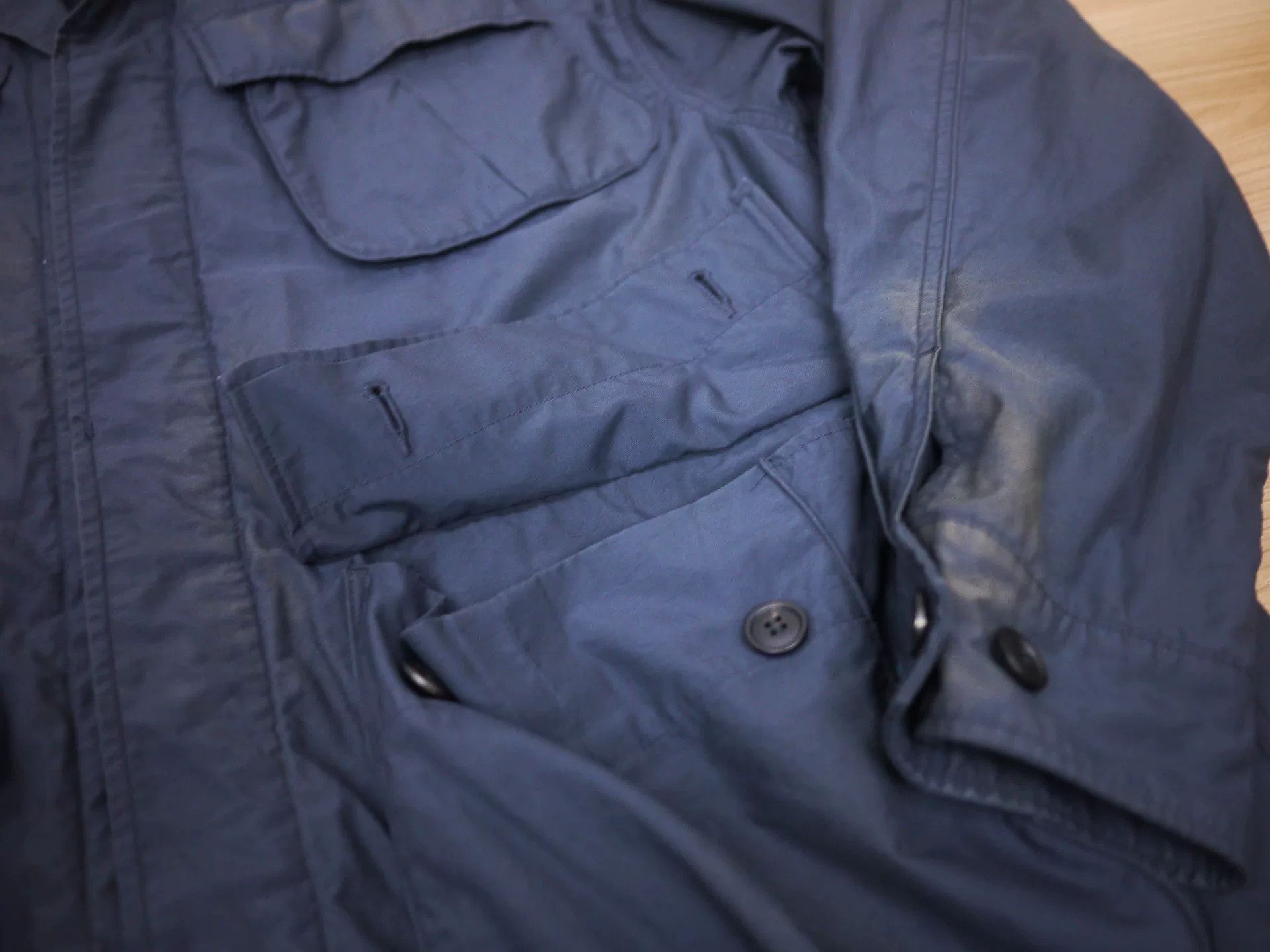 Visvim visvim tropical combat jacket in navy Size US L / EU 52-54 / 3 - 5 Thumbnail