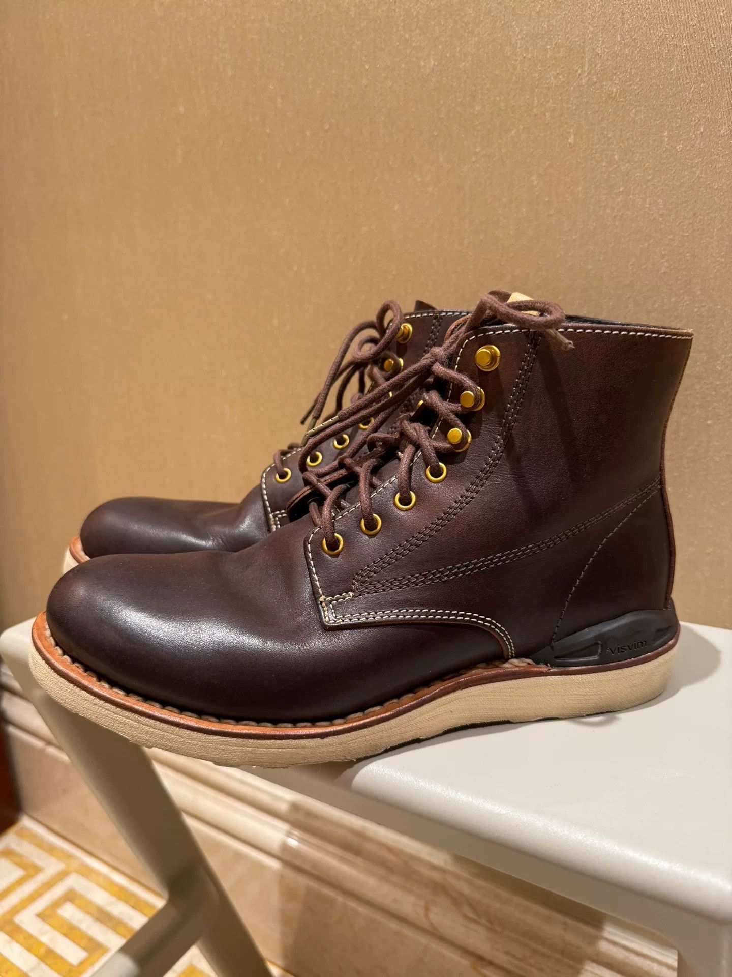 Visvim visvim virgil boots folk in dark brown Size US 8 / EU 41 - 2 Thumbnail