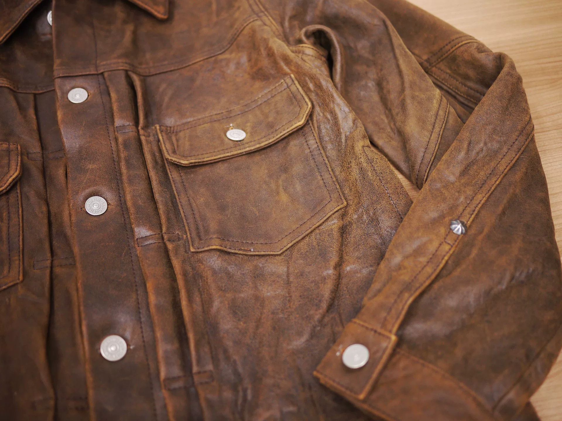 Visvim Visvim 101 Jacket in Dark Brown Leather Size US M / EU 48-50 / 2 - 6 Thumbnail