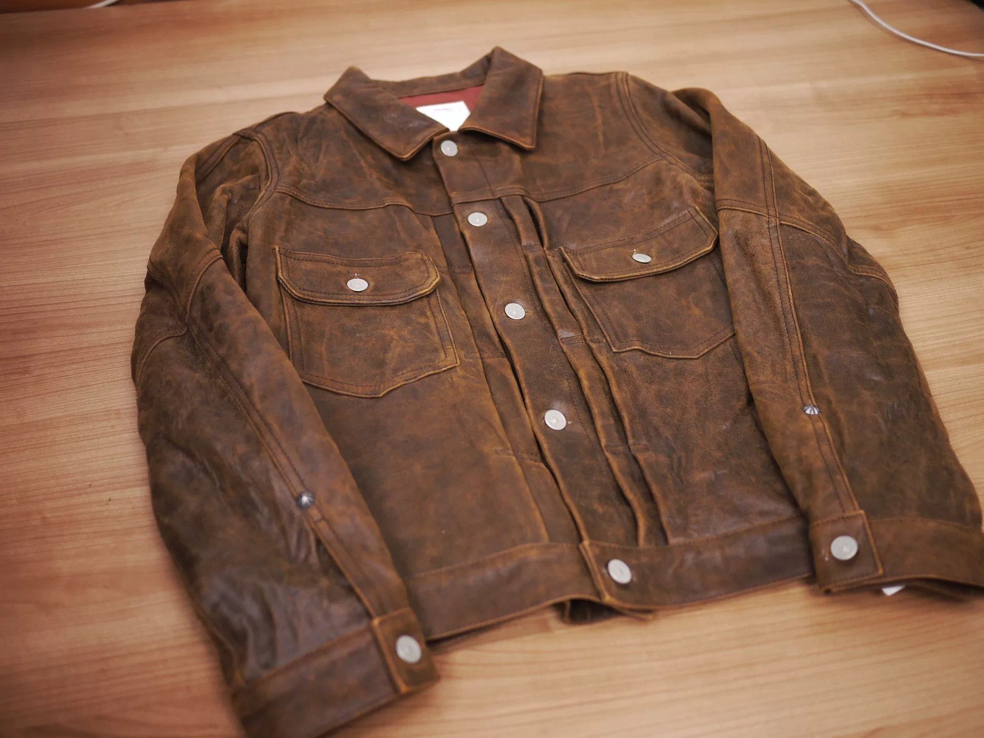 Visvim Visvim 101 Jacket in Dark Brown Leather Size US M / EU 48-50 / 2 - 3 Thumbnail