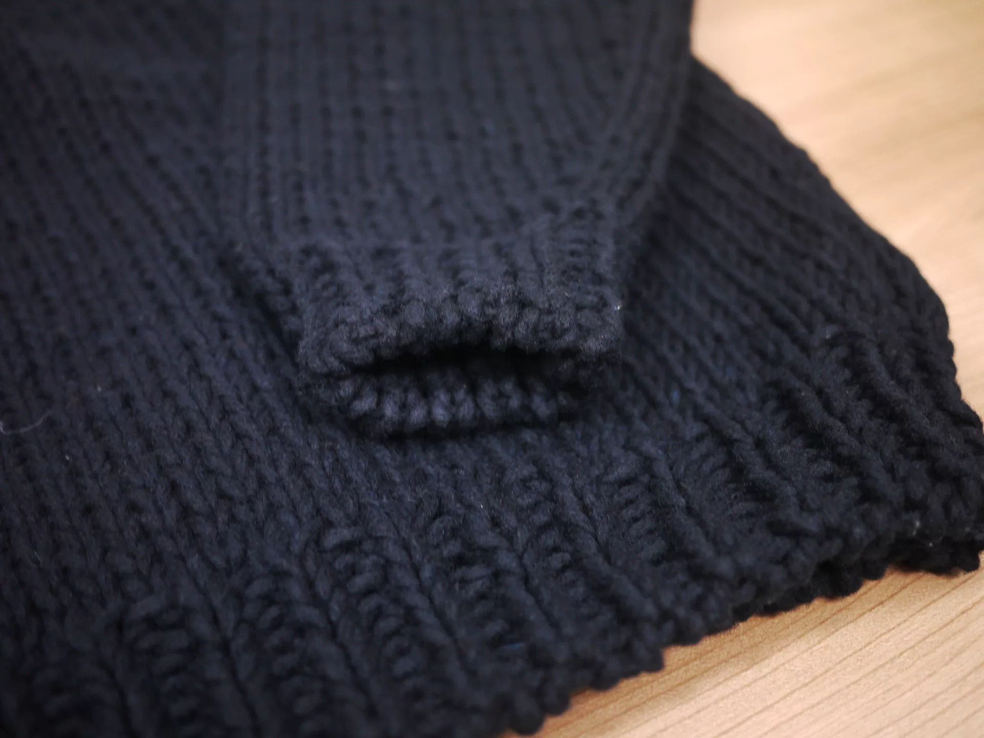 Visvim hand-knit black boatneck sweater by visvim Size US M / EU 48-50 / 2 - 2 Thumbnail
