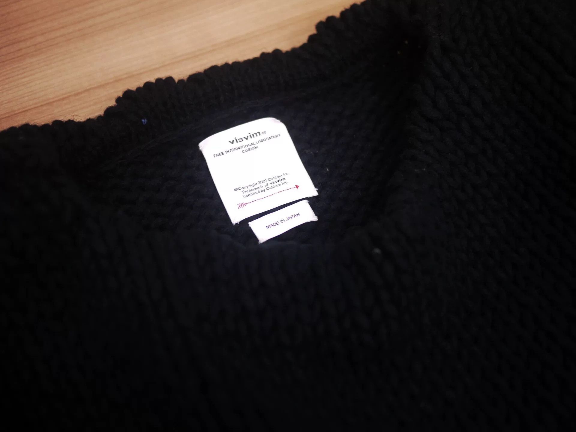 Visvim hand-knit black boatneck sweater by visvim Size US M / EU 48-50 / 2 - 3 Thumbnail