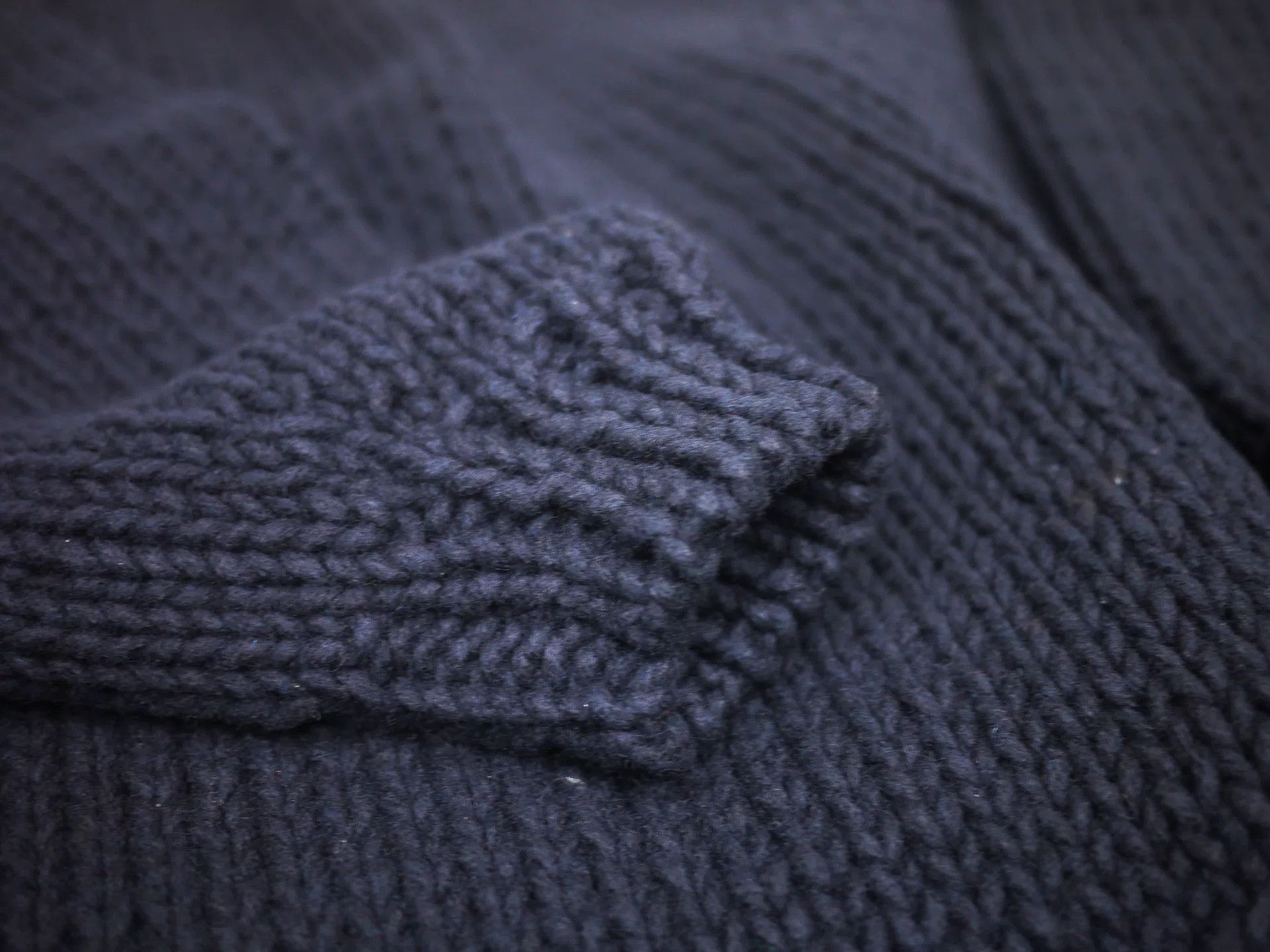 Visvim hand-knit black boatneck sweater by visvim Size US M / EU 48-50 / 2 - 4 Thumbnail