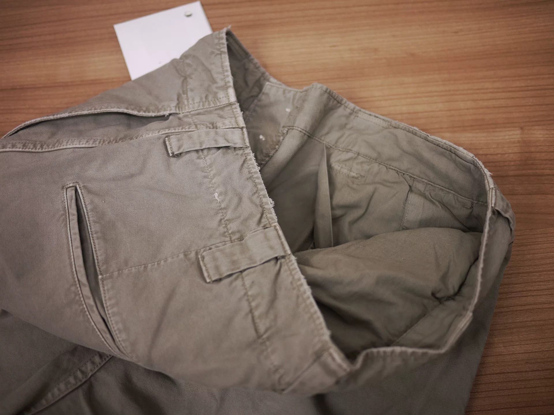 Visvim visvim wide chino pants in grey Size US 31 - 8 Thumbnail