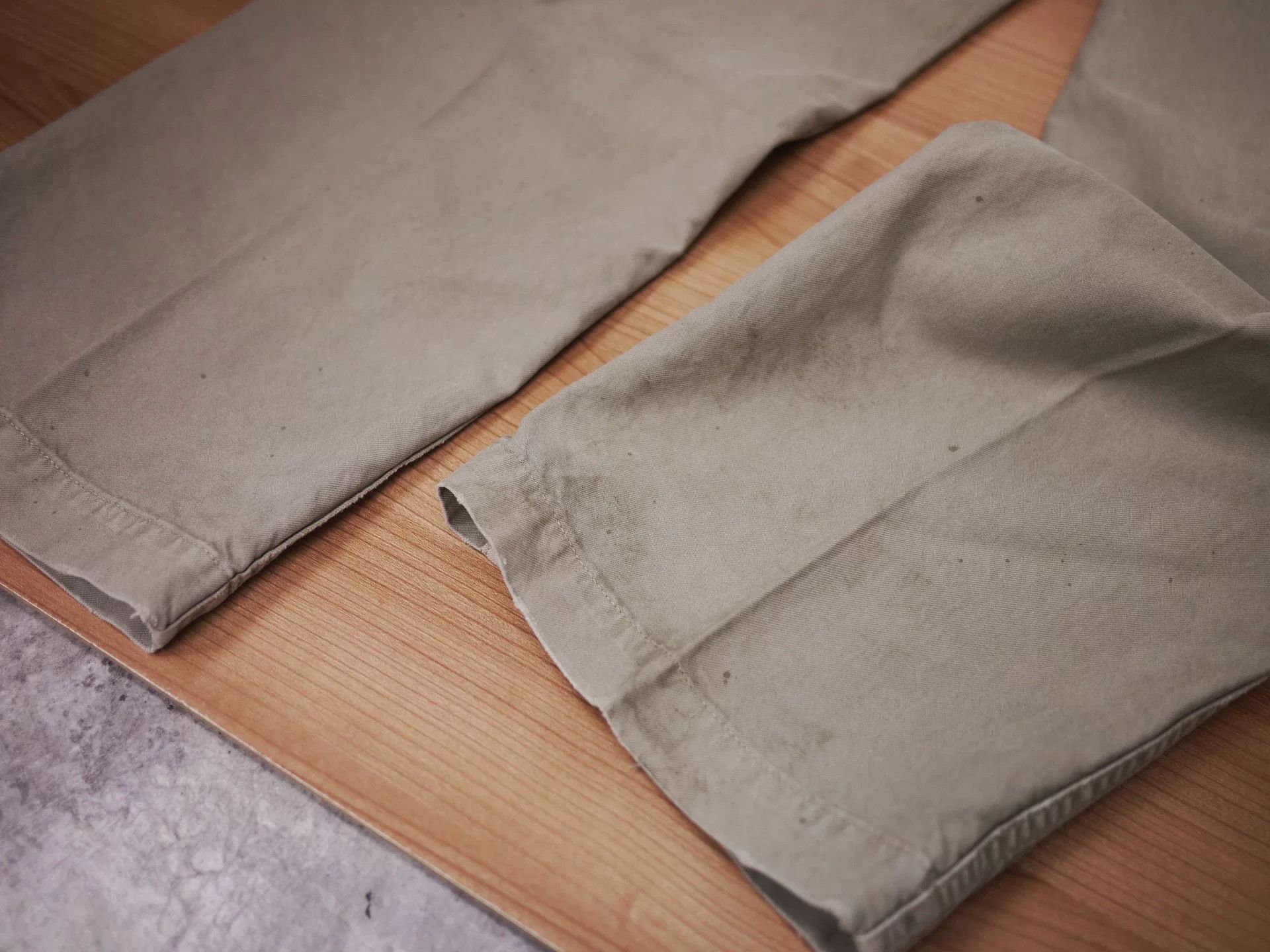 Visvim visvim wide chino pants in grey Size US 31 - 7 Thumbnail