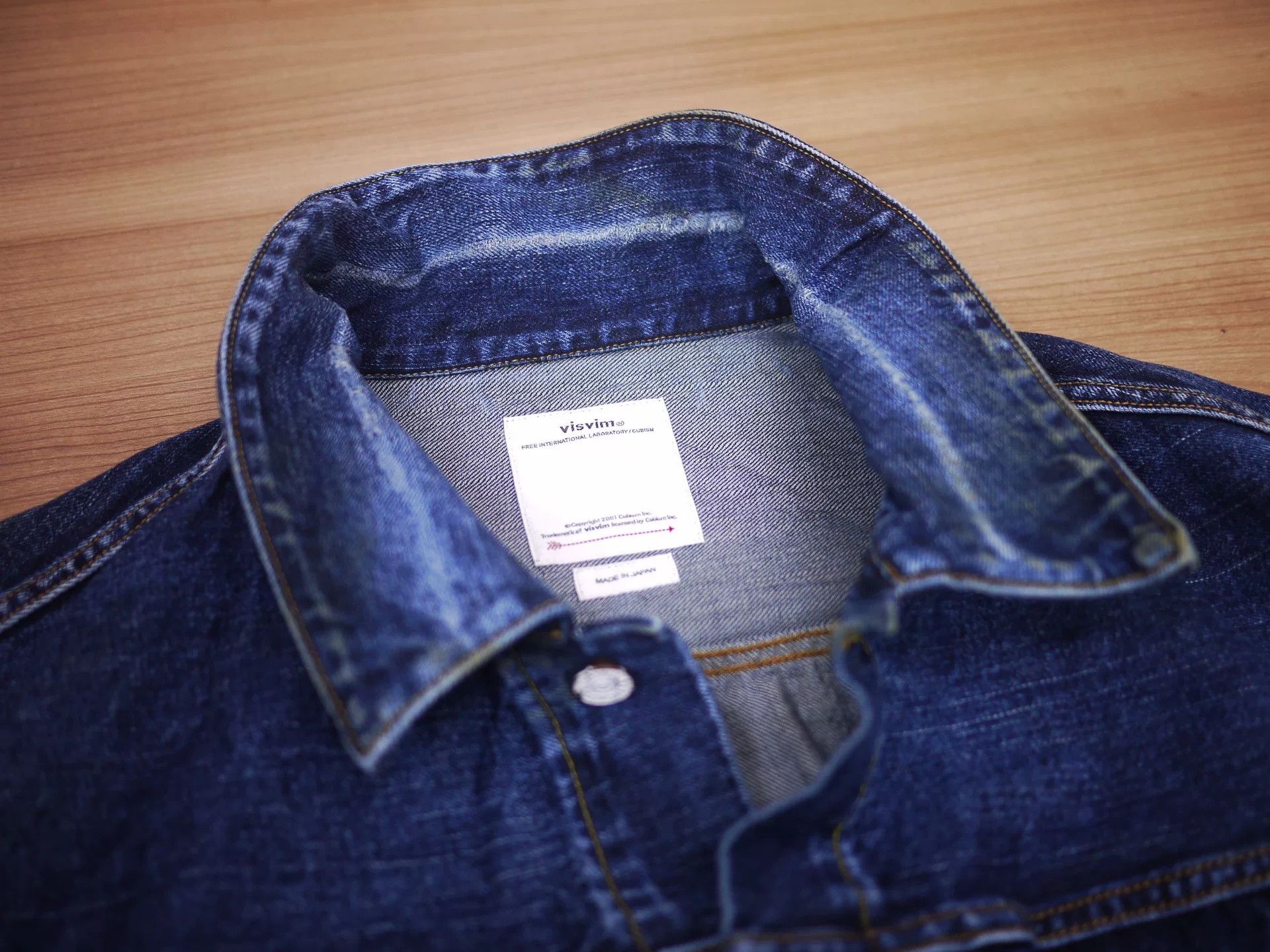Visvim visvim 101xx denim jacket dry 1006 Size US L / EU 52-54 / 3 - 8 Thumbnail