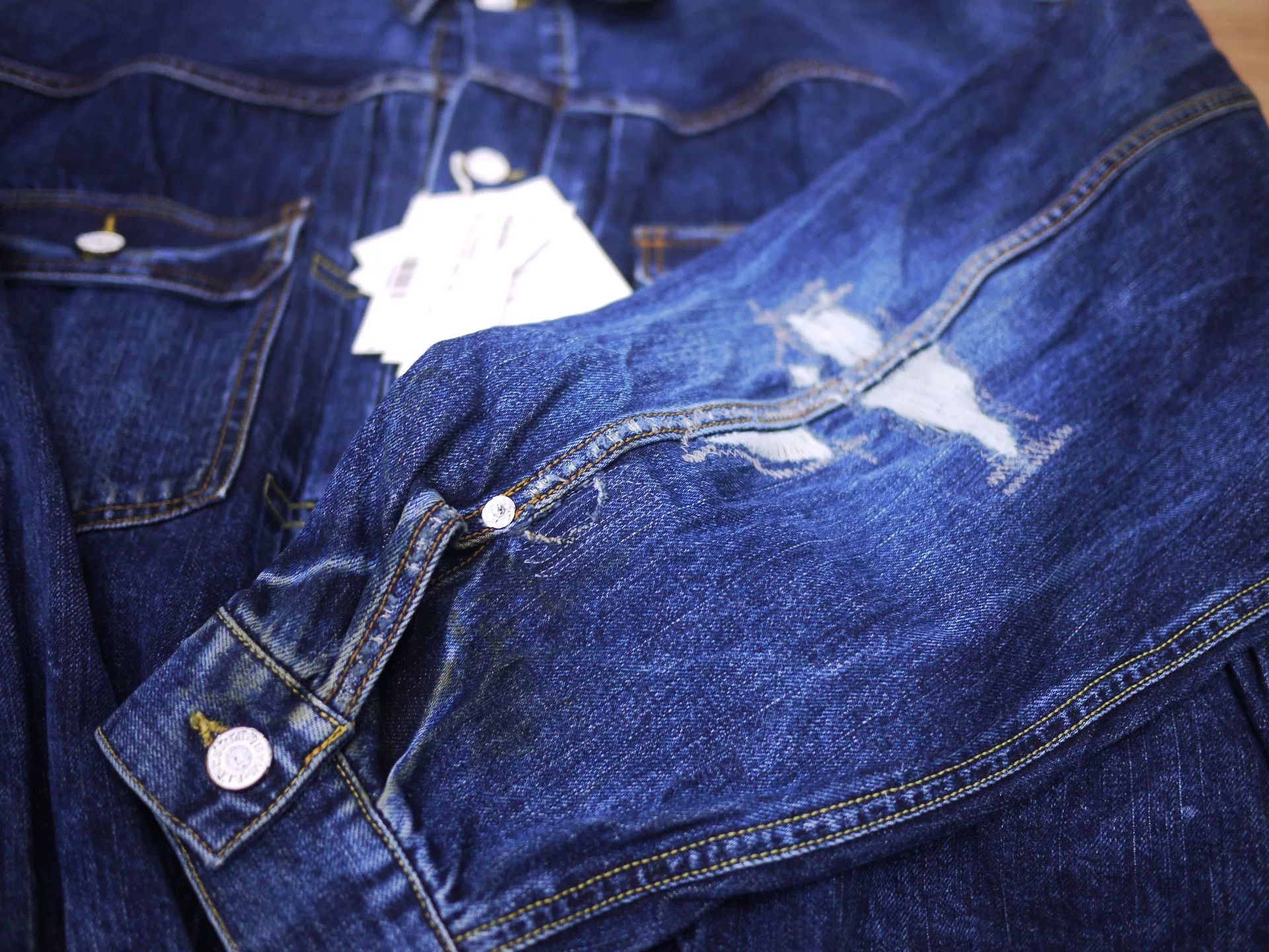 Visvim visvim 101xx denim jacket dry 1006 Size US L / EU 52-54 / 3 - 4 Thumbnail