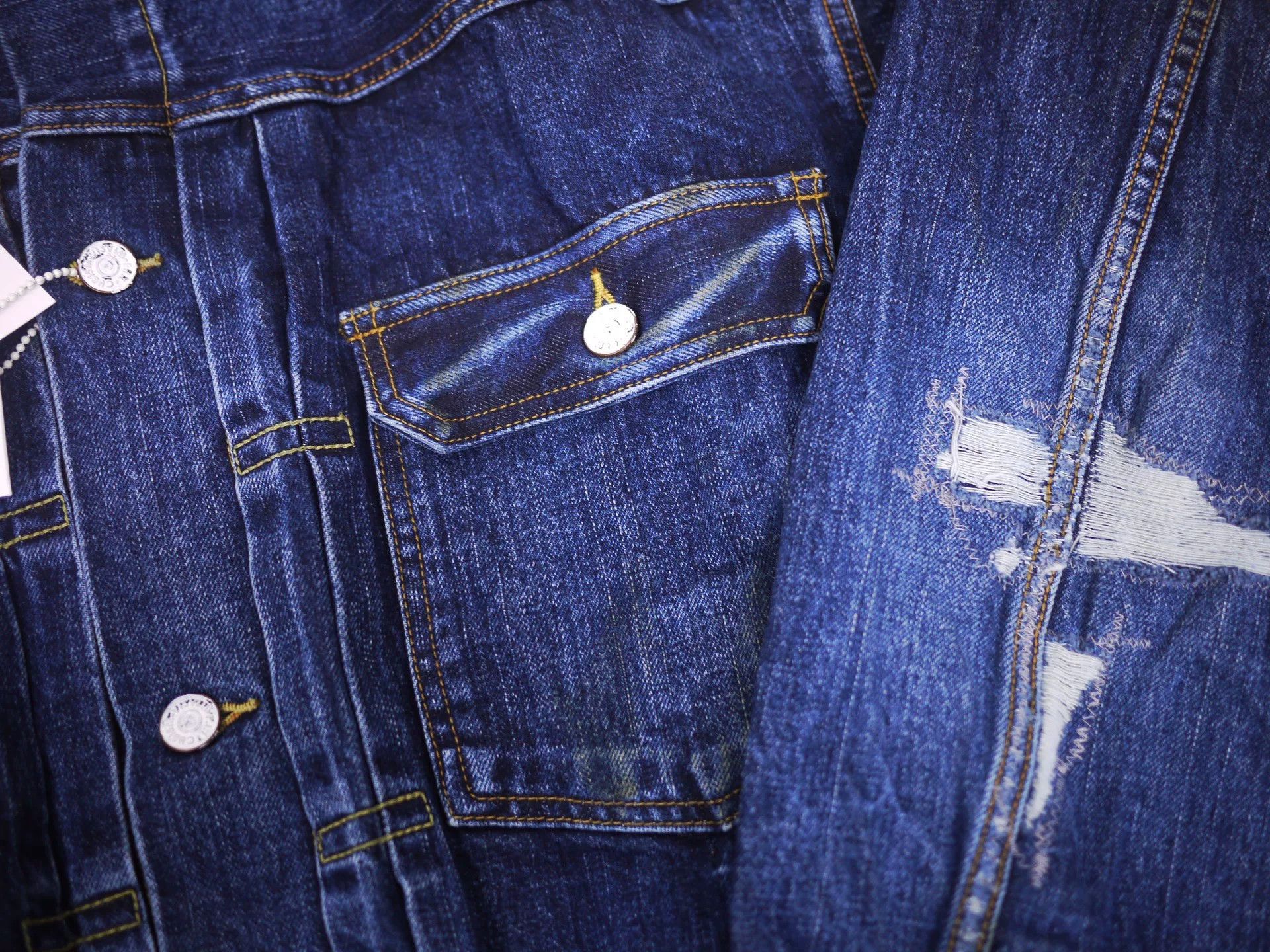 Visvim visvim 101xx denim jacket dry 1006 Size US L / EU 52-54 / 3 - 5 Thumbnail