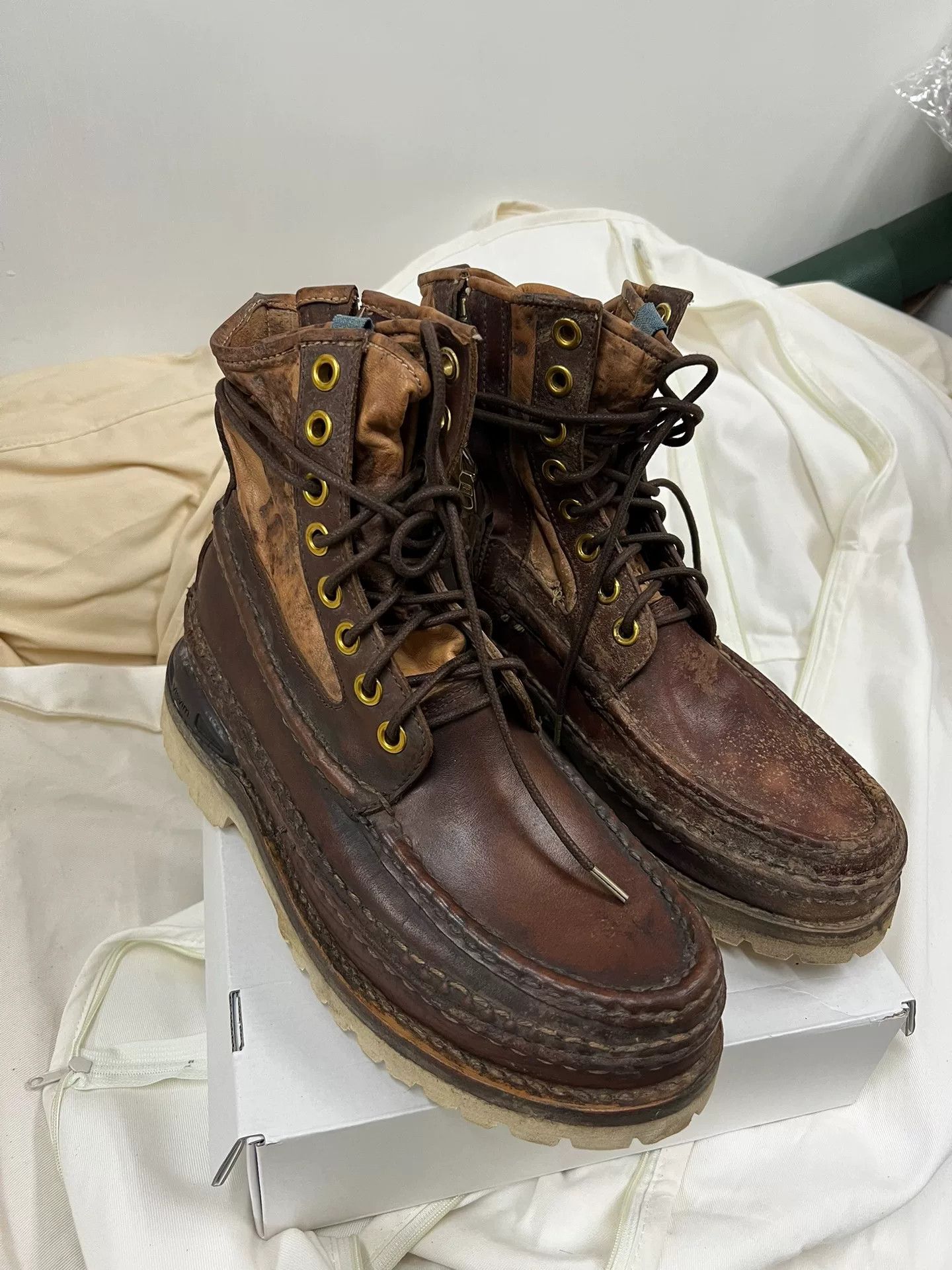 Visvim visvim grizzly mid boots in brown Size US 9 / EU 42 - 4 Thumbnail