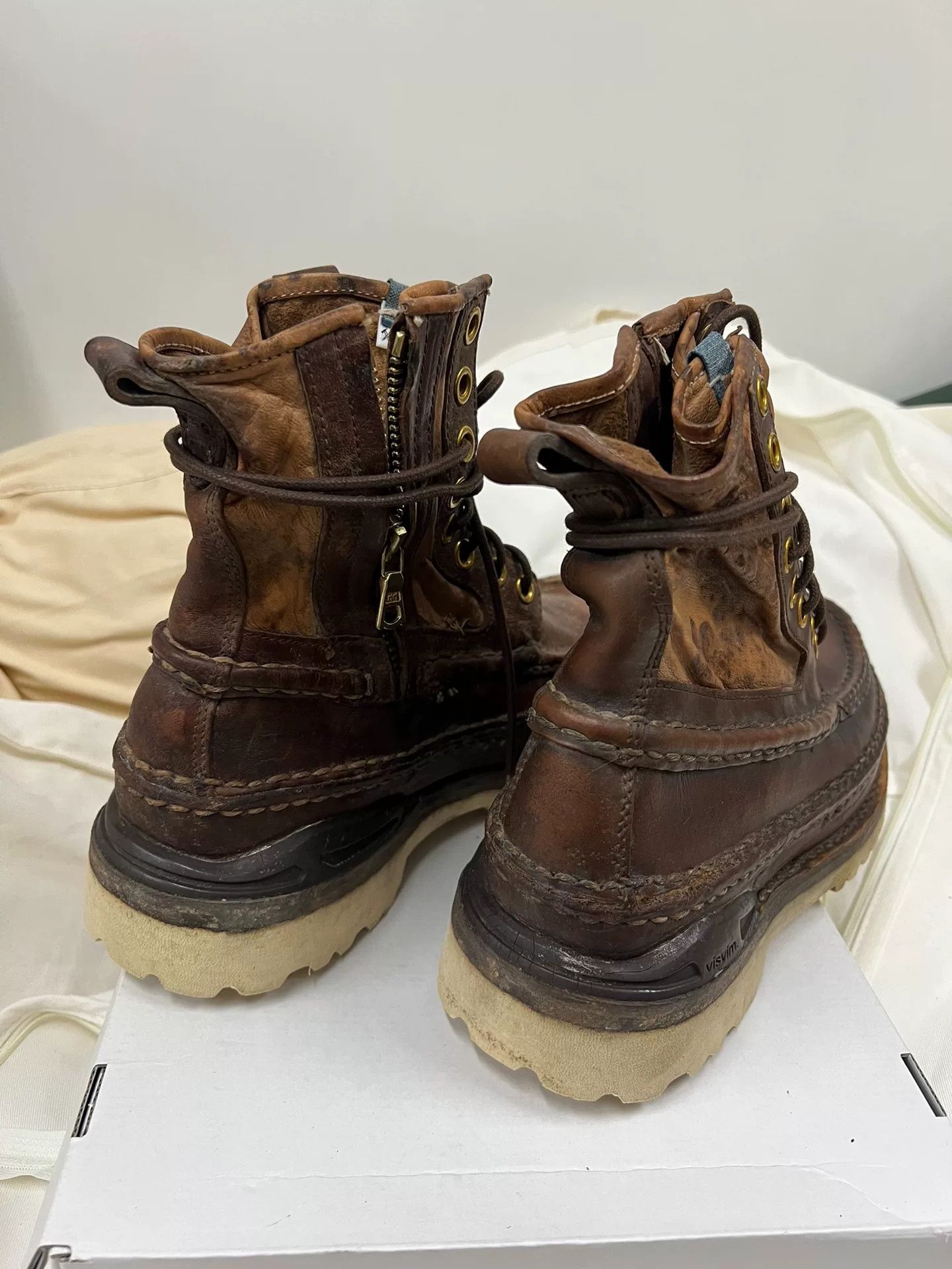 Visvim visvim grizzly mid boots in brown Size US 9 / EU 42 - 8 Thumbnail