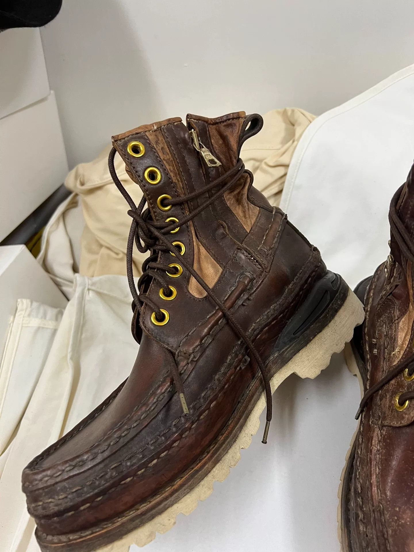 Visvim visvim grizzly mid boots in brown Size US 9 / EU 42 - 5 Thumbnail