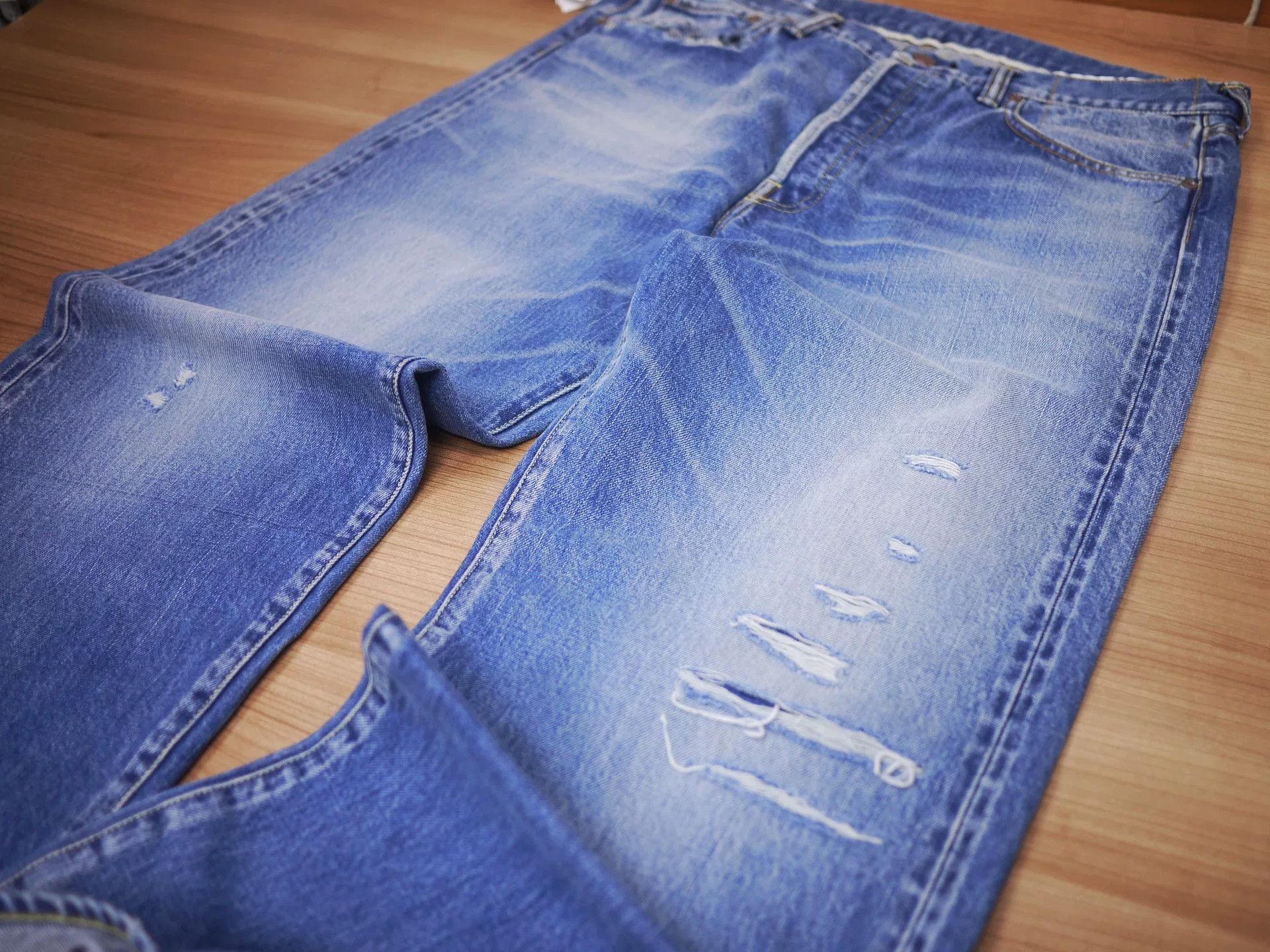Visvim visvim social sculpture wide leg jeans Size US 34 / EU 50 - 4 Thumbnail