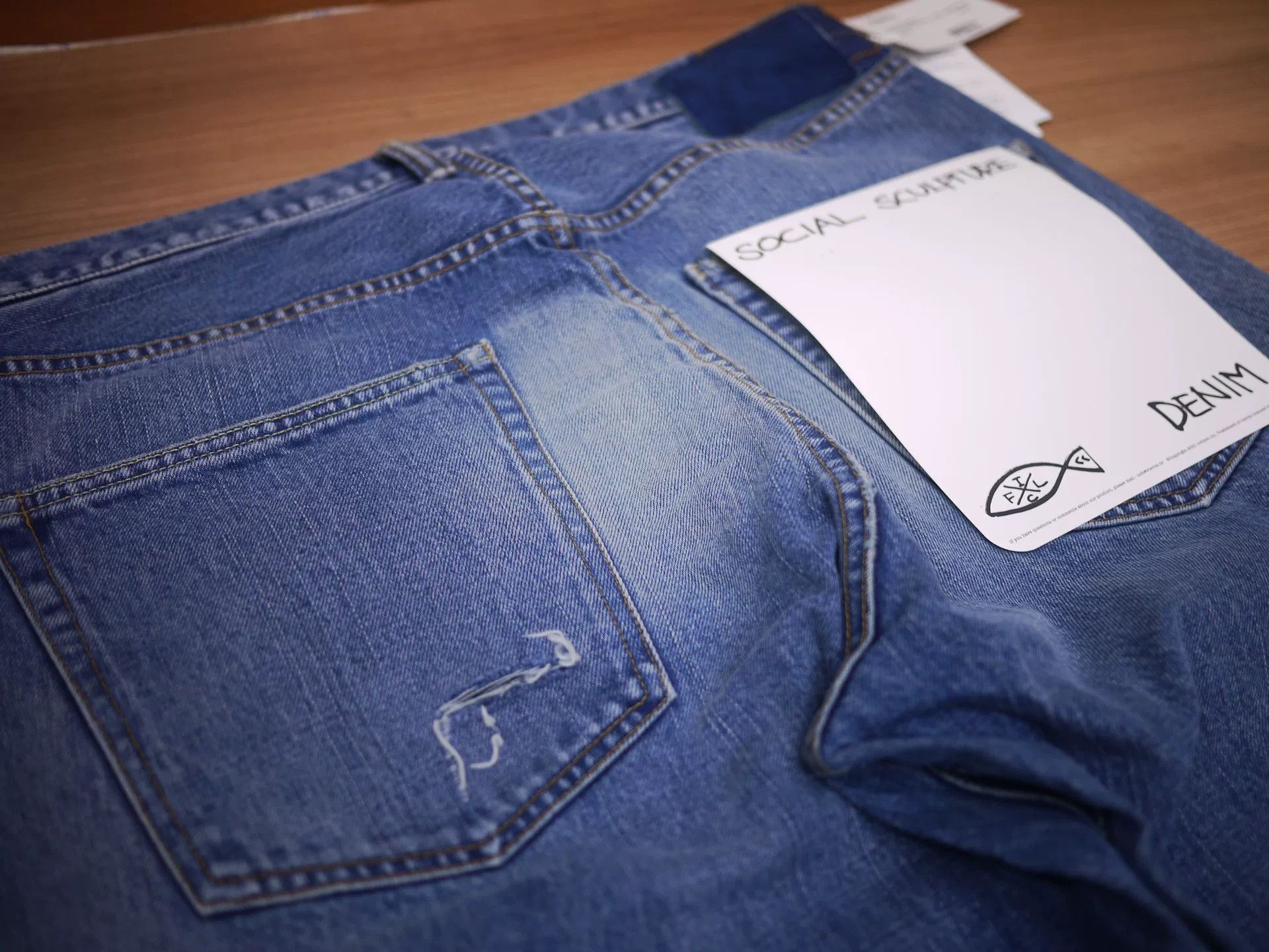 Visvim visvim social sculpture wide leg jeans Size US 34 / EU 50 - 8 Thumbnail