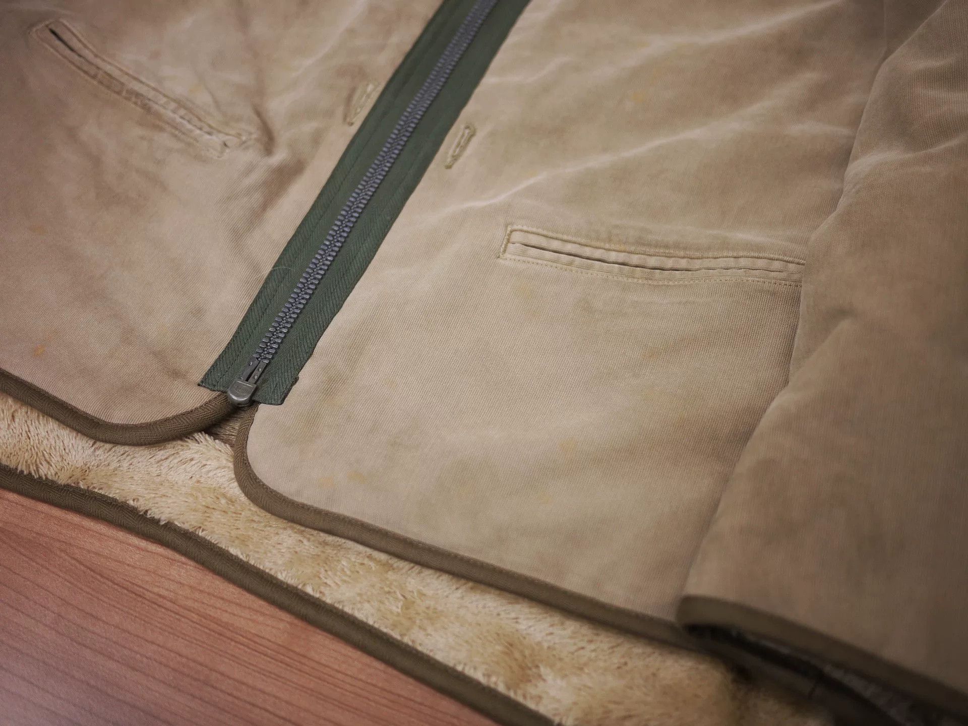 Visvim visvim 22aw c/d liner jacket in beige Size US S / EU 44-46 / 1 - 4 Thumbnail