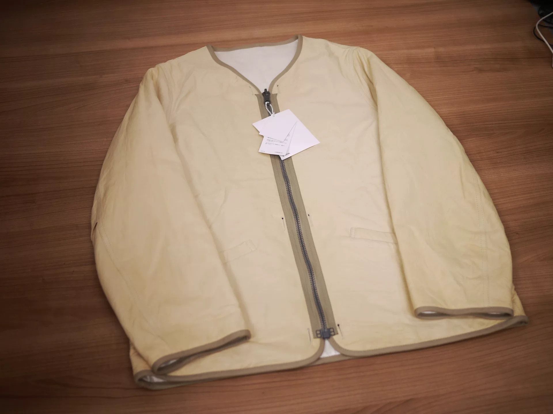 Visvim visvim iris jacket in ivory color Size US M / EU 48-50 / 2 - 3 Thumbnail