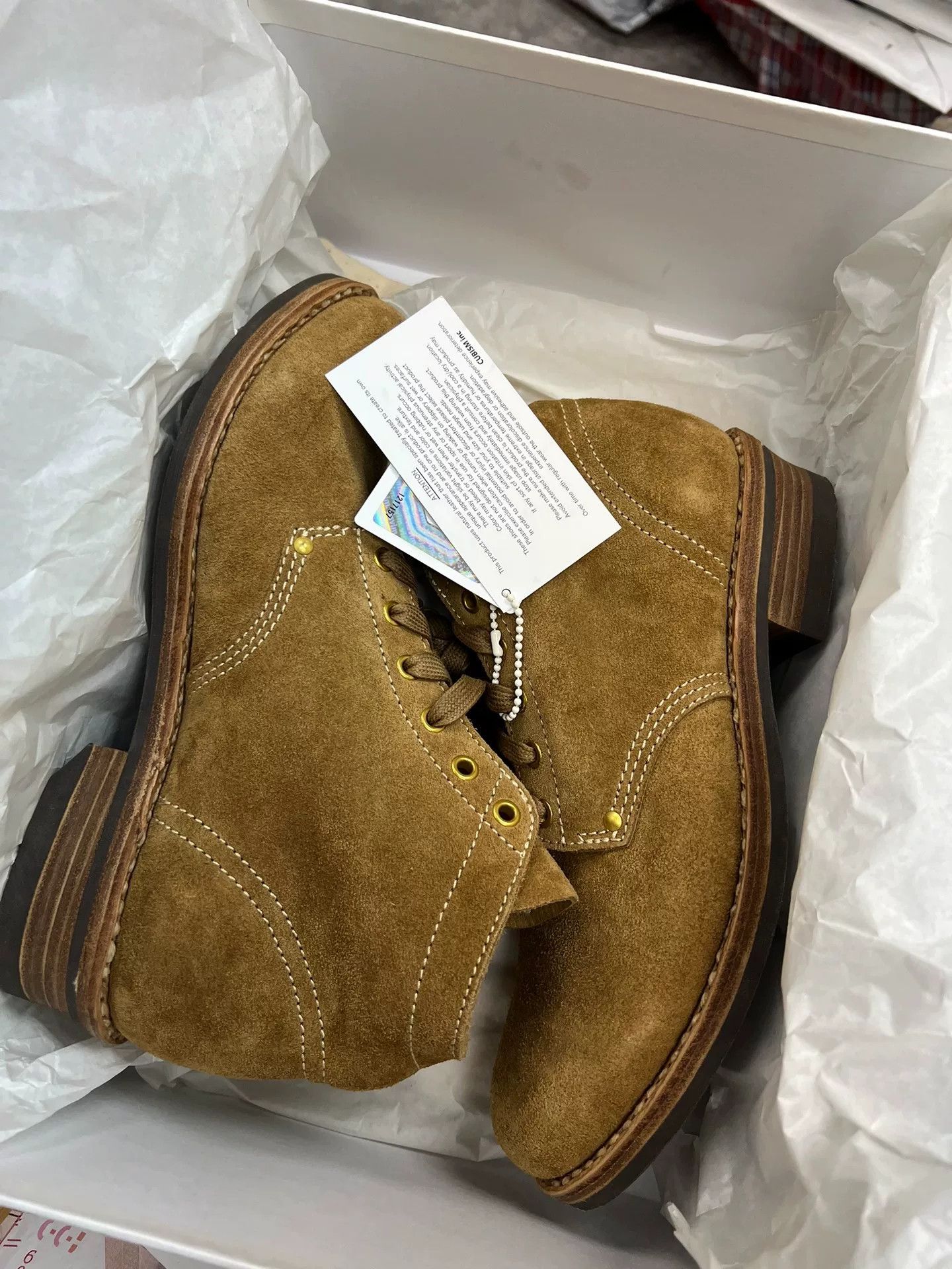 Visvim visvim brigadier boots folk w camel Size US 9 / IT 39 - 7 Thumbnail