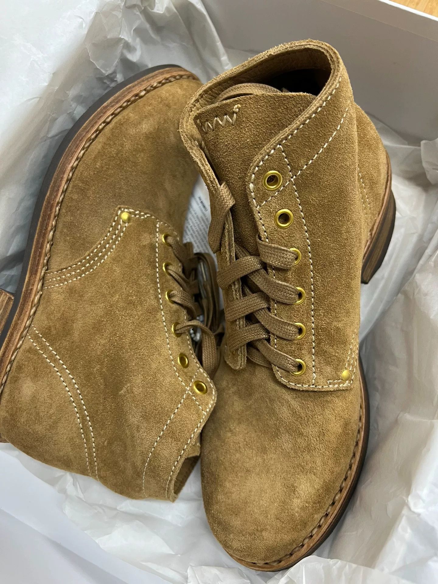 Visvim visvim brigadier boots folk w camel Size US 9 / IT 39 - 2 Thumbnail
