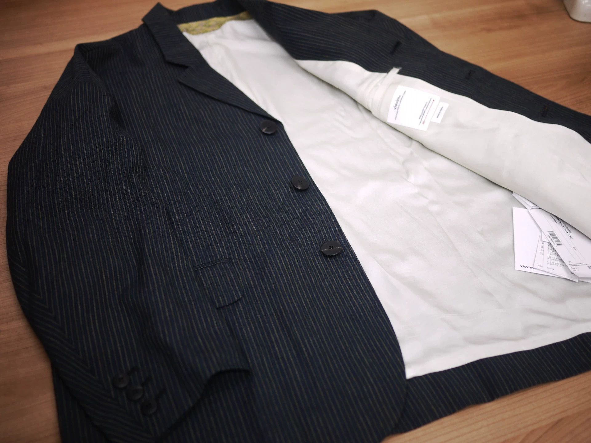Visvim visvim 23aw hammons jkt santome navy Size US S / EU 44-46 / 1 - 6 Thumbnail