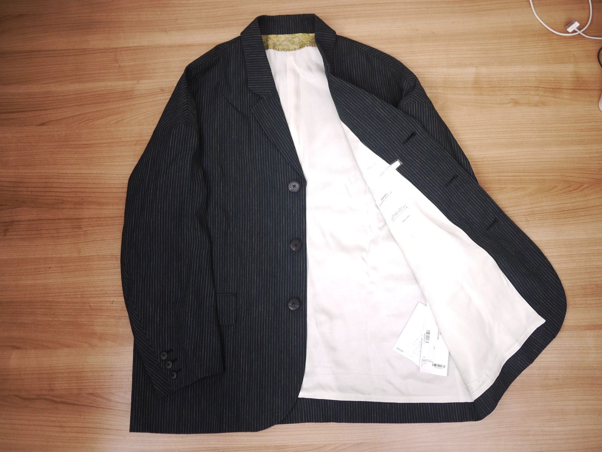 Visvim visvim 23aw hammons jkt santome navy Size US S / EU 44-46 / 1 - 5 Thumbnail