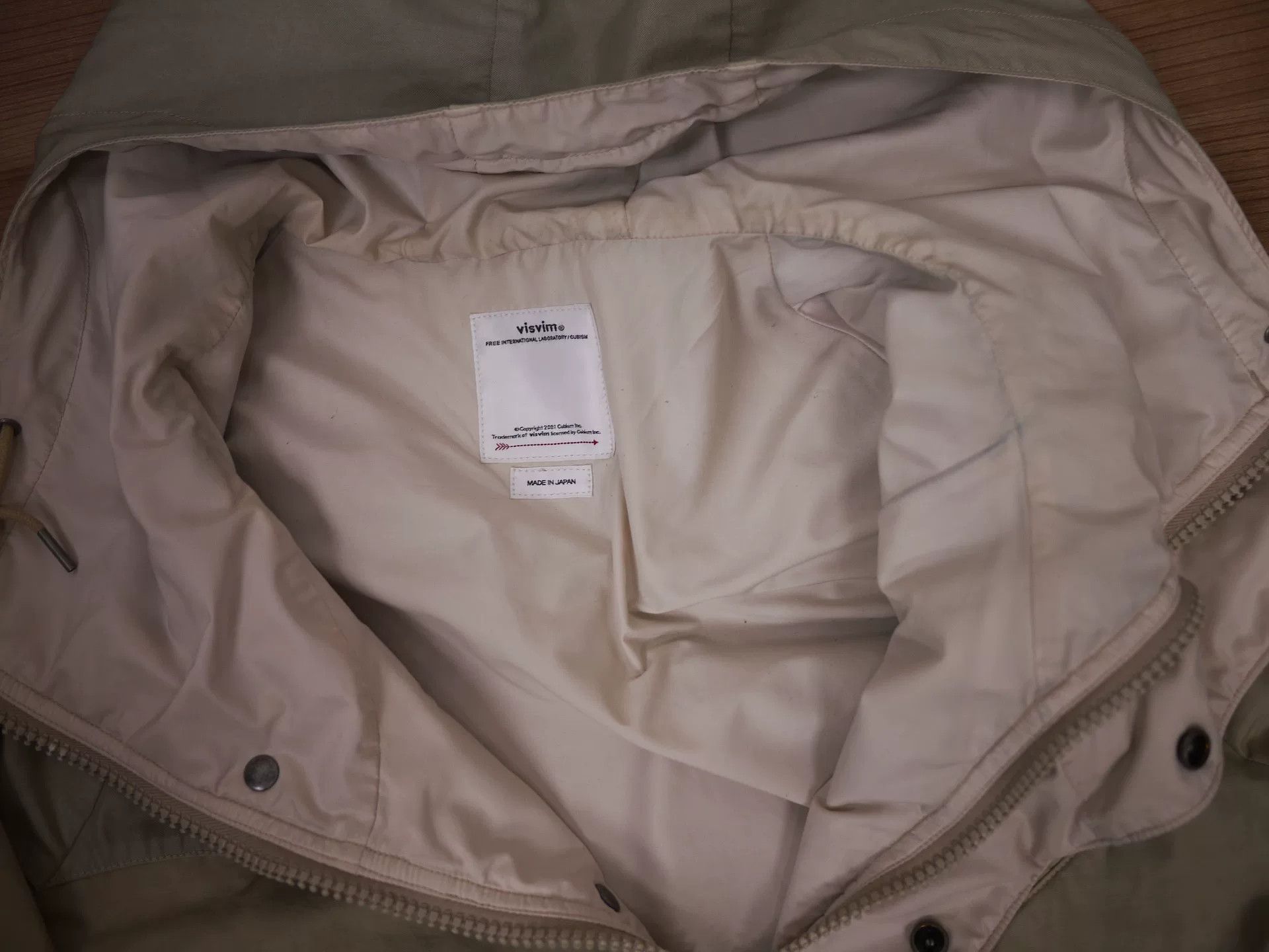 Visvim visvim lakota parka in ivory color Size US S / EU 44-46 / 1 - 5 Thumbnail