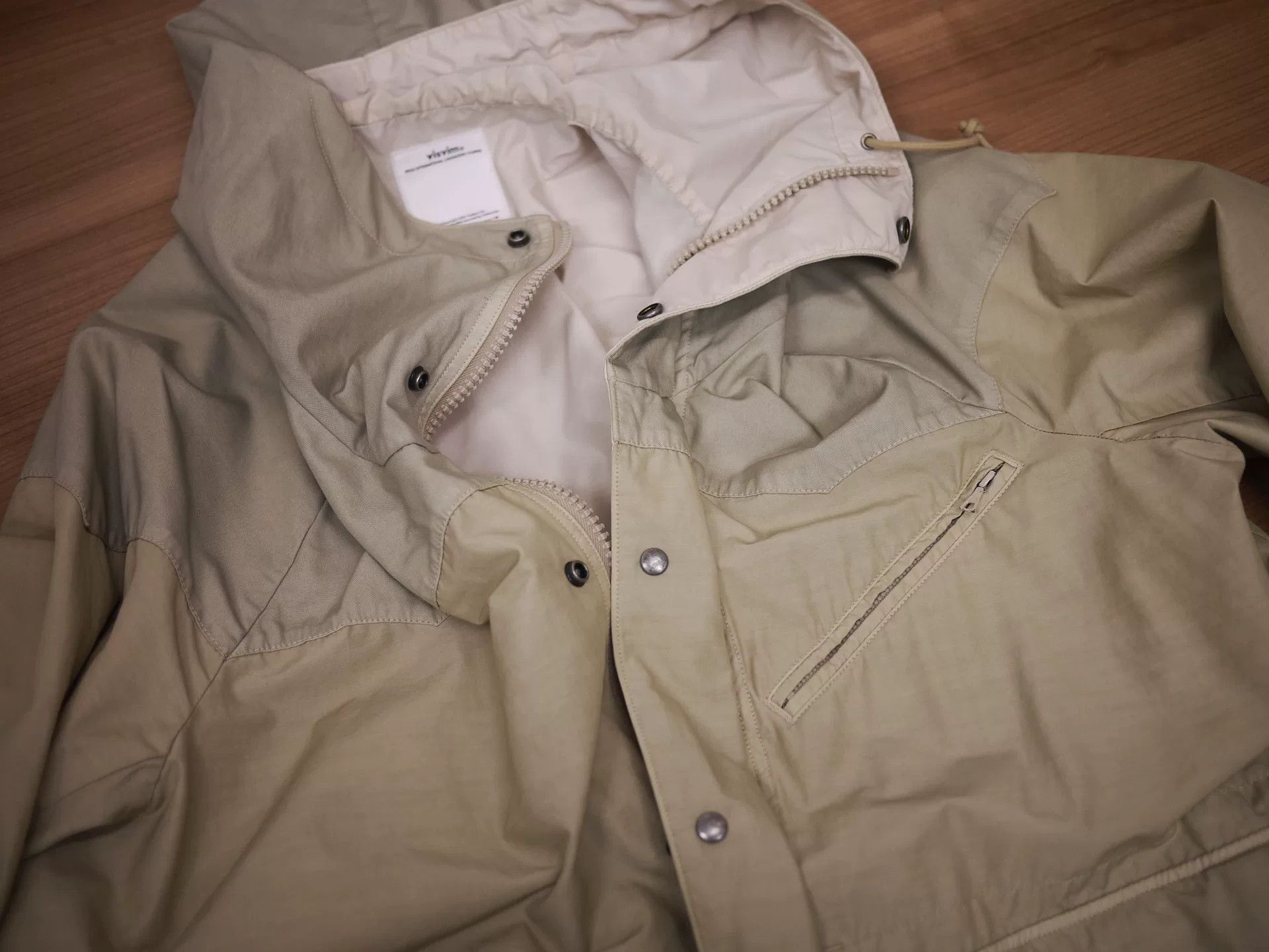 Visvim visvim lakota parka in ivory color Size US S / EU 44-46 / 1 - 8 Thumbnail