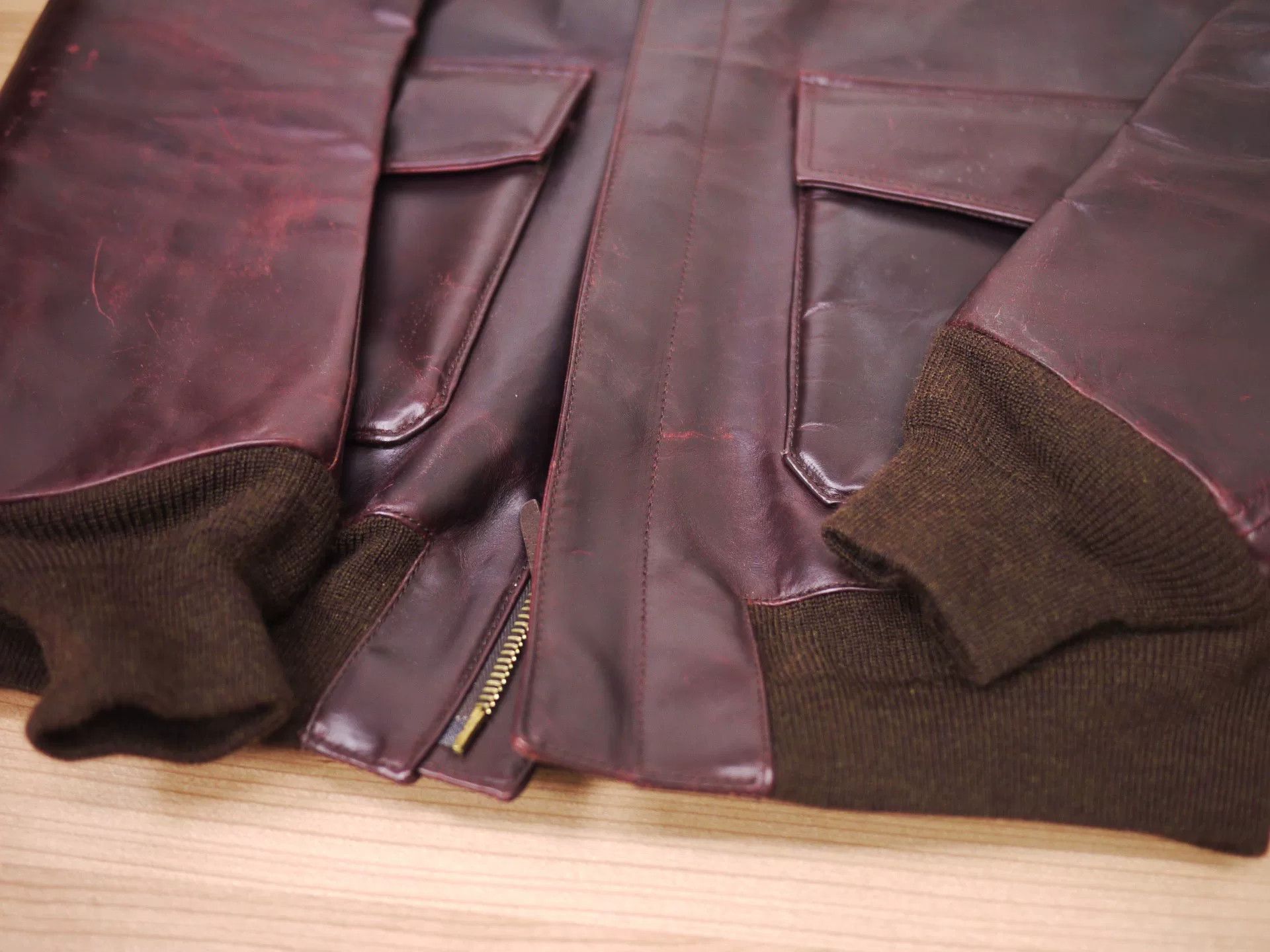 Visvim visvim elmendorf a2 jacket in burgundy Size US S / EU 44-46 / 1 - 9 Thumbnail