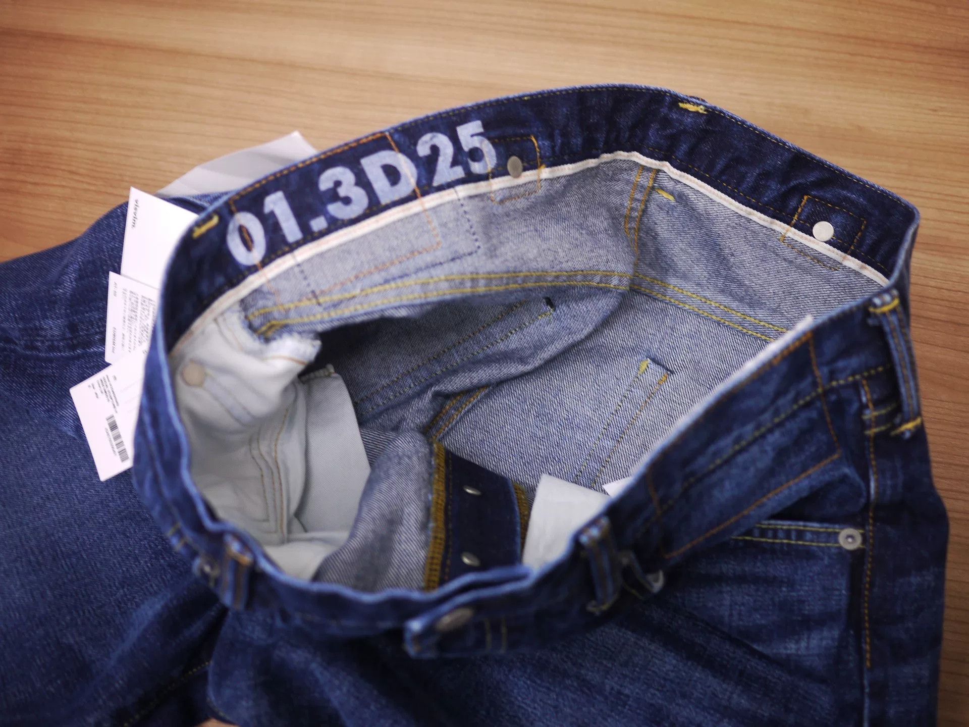 visvim social sculpture wide denim pants