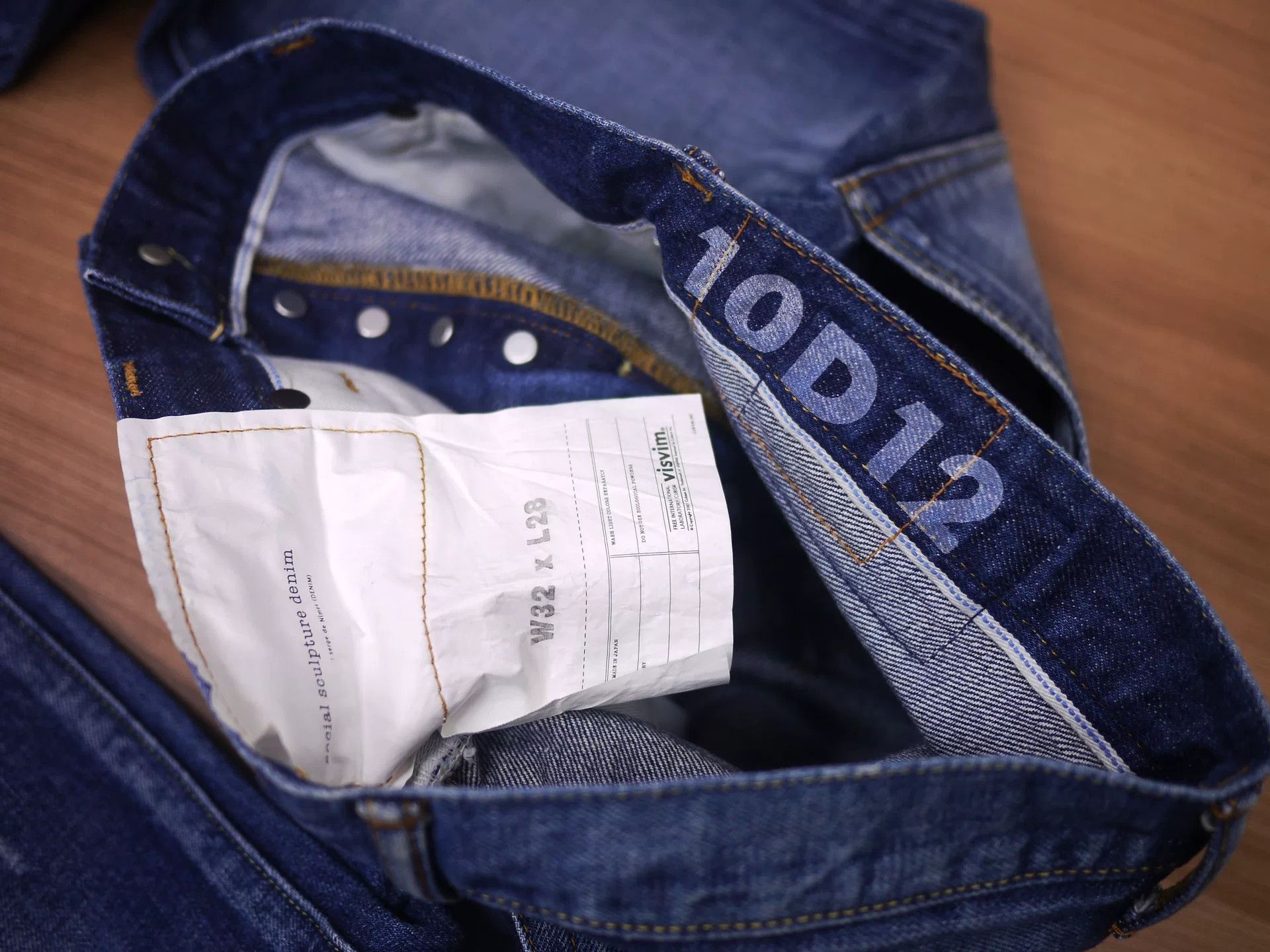 Visvim visvim social sculpture d12 denim jeans Size US 32 / EU 48 - 5 Thumbnail