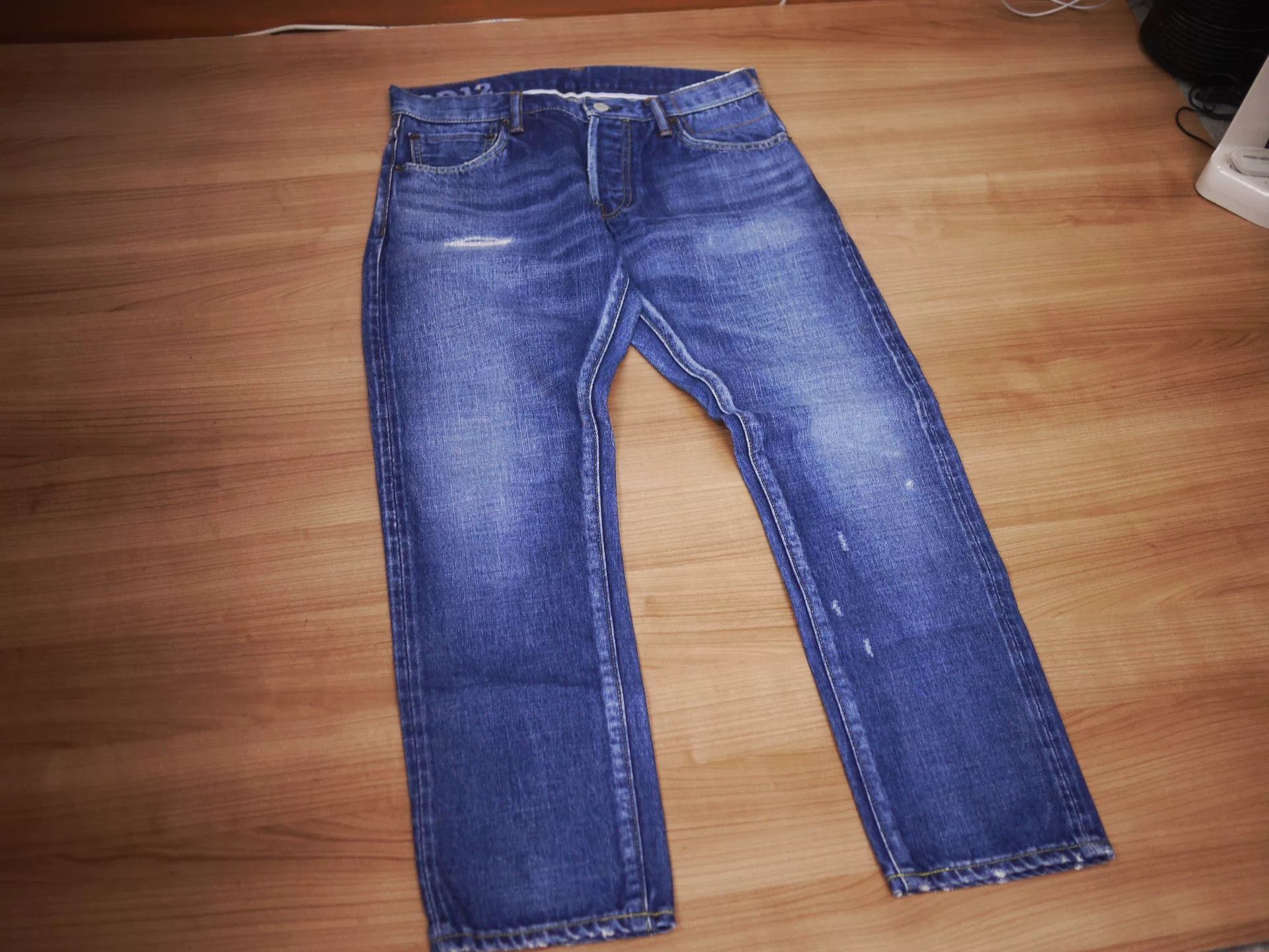 Visvim visvim social sculpture d12 denim jeans Size US 32 / EU 48 - 2 Thumbnail