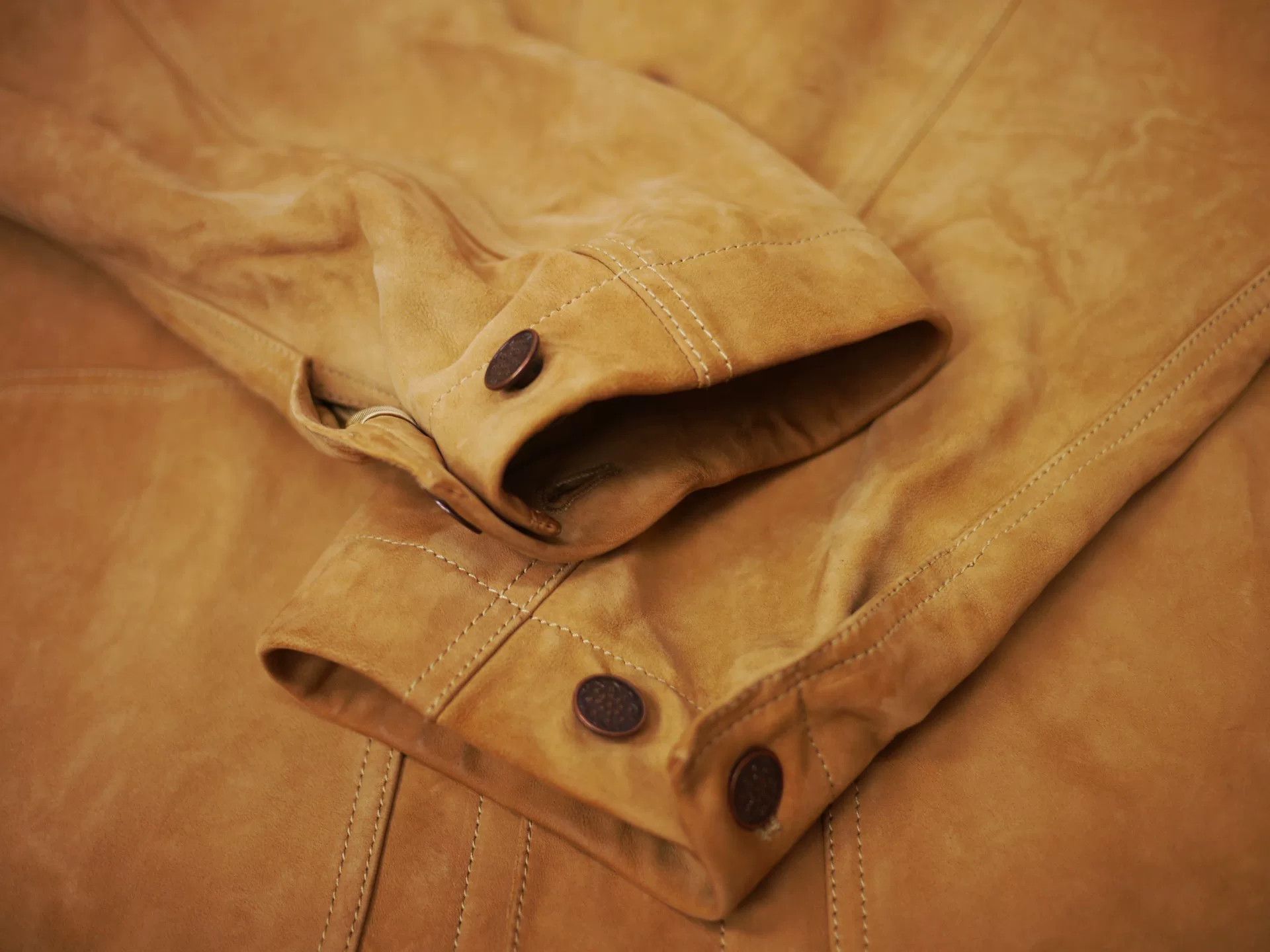 Visvim visvim baker coverall in beige suede Size US L / EU 52-54 / 3 - 4 Thumbnail