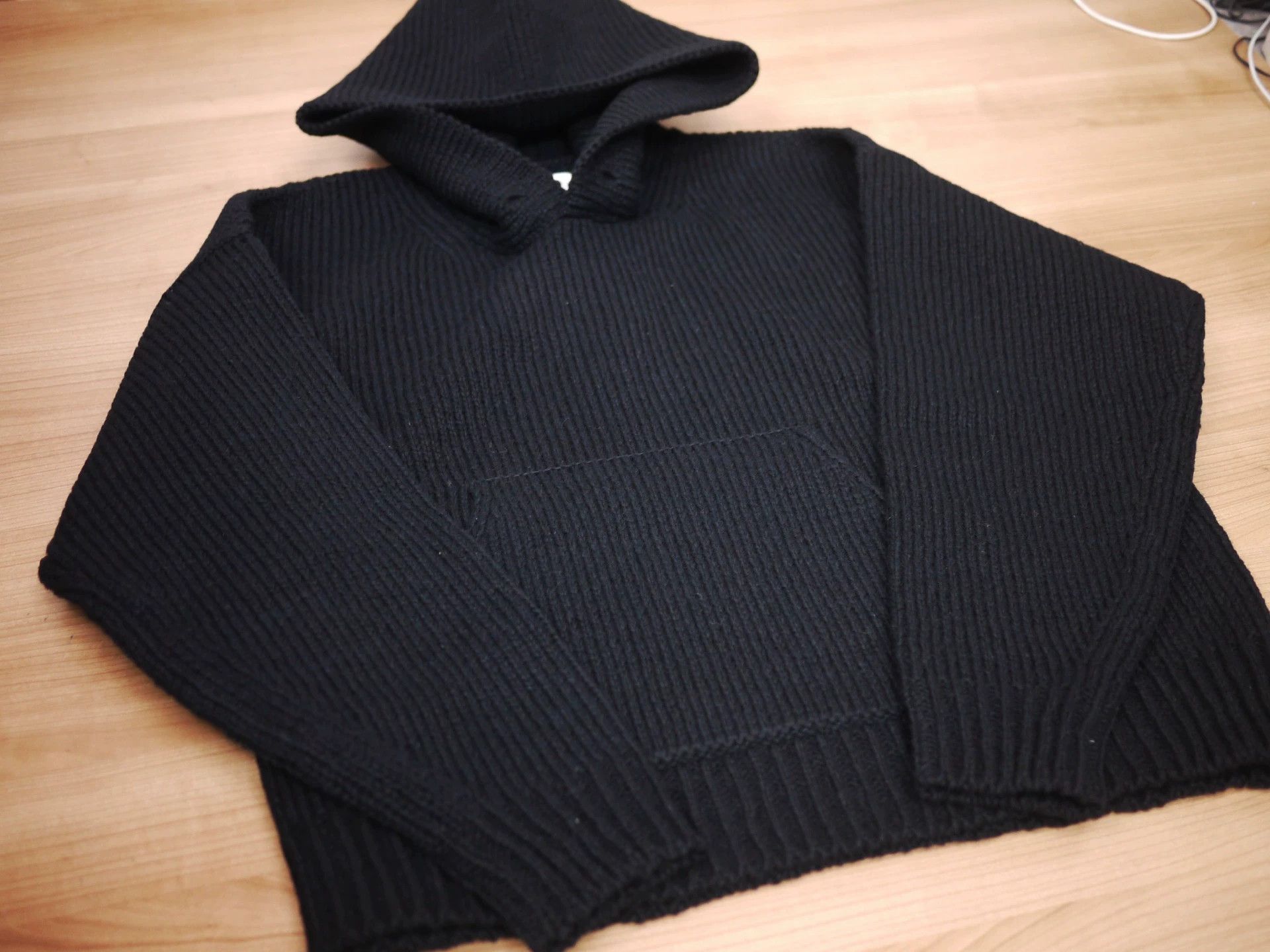 Visvim visvim black amplus knit pullover hoodie Size US L / EU 52-54 / 3 - 2 Thumbnail