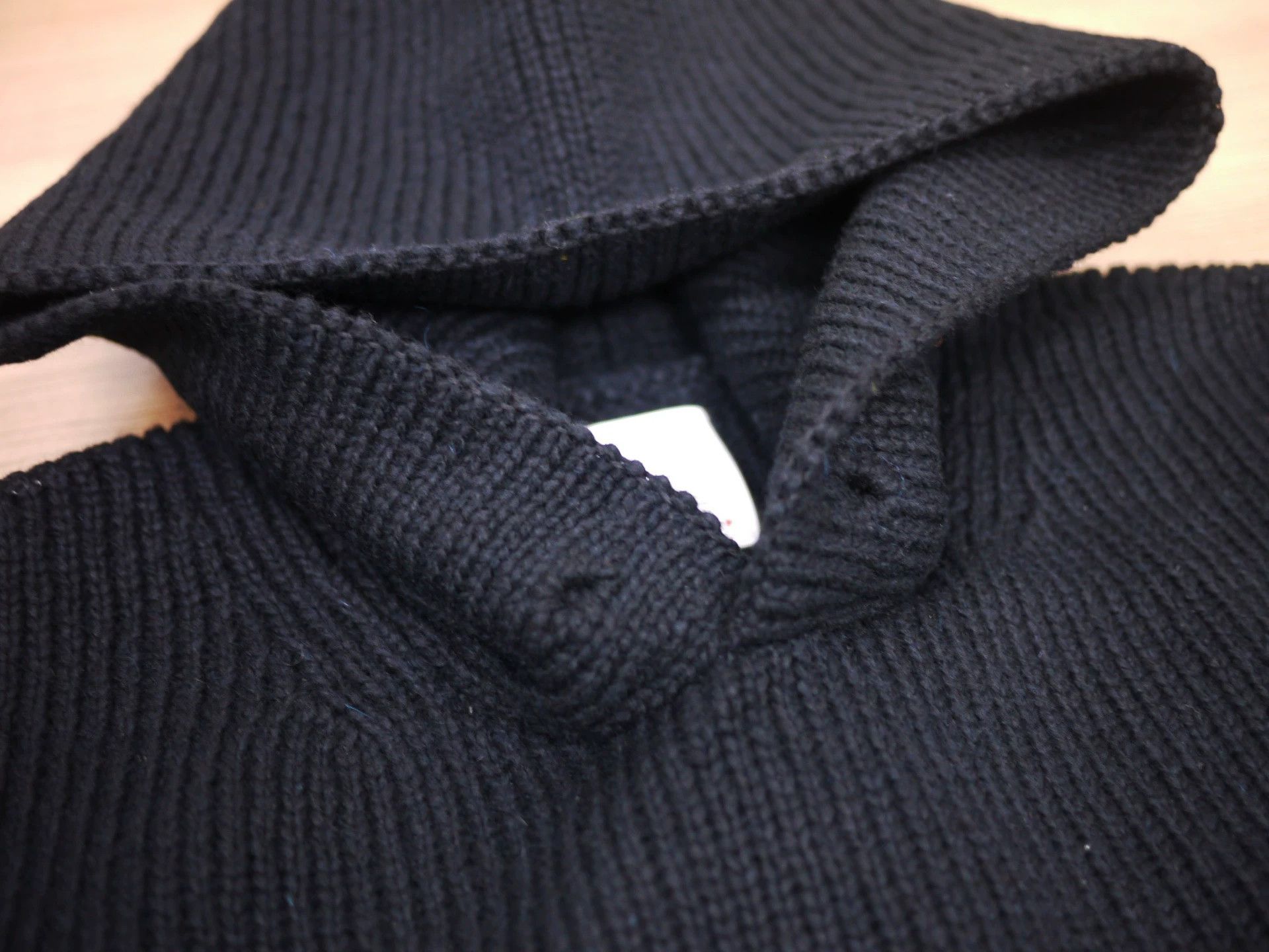 Visvim visvim black amplus knit pullover hoodie Size US L / EU 52-54 / 3 - 3 Thumbnail