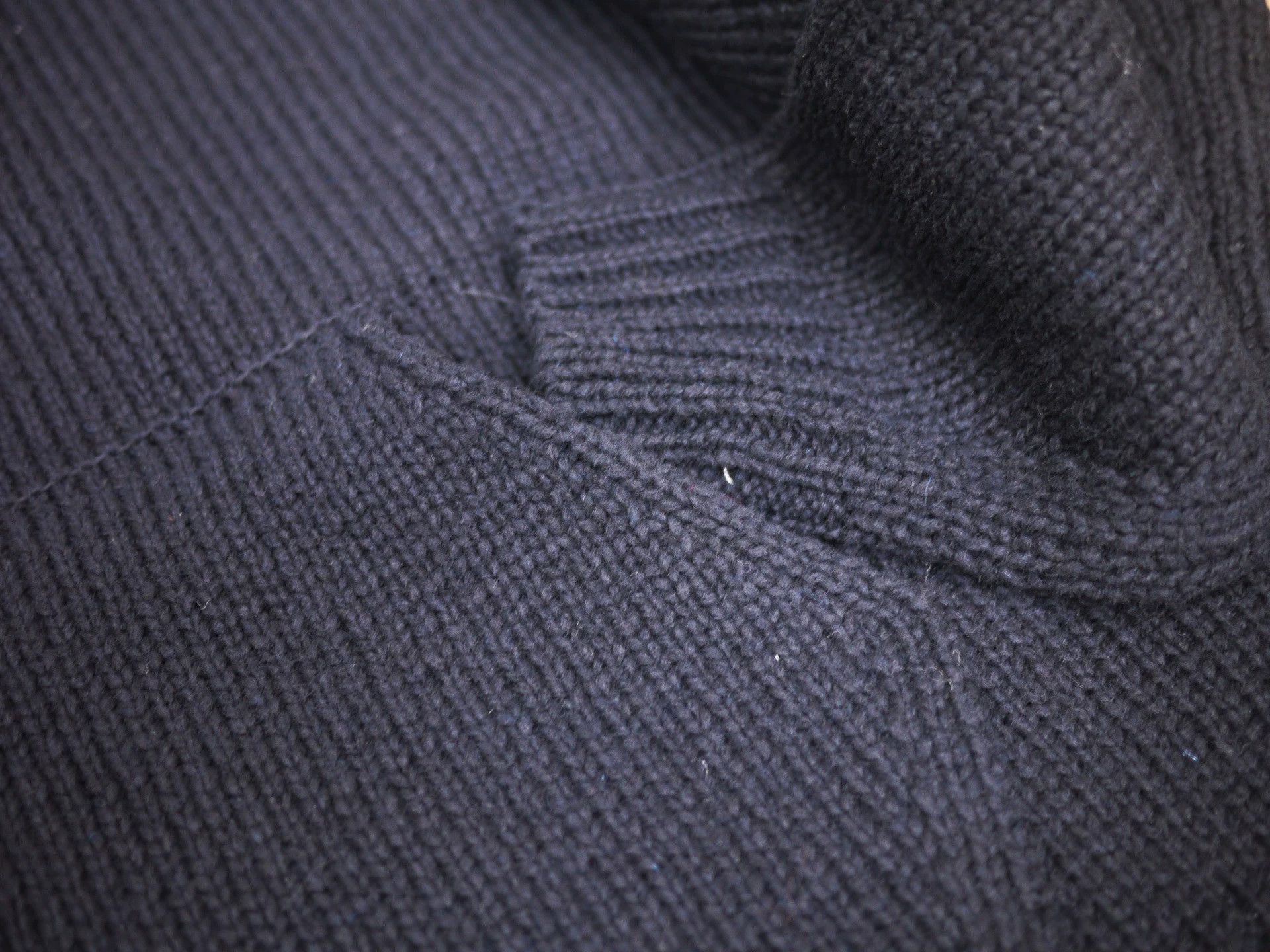Visvim visvim black amplus knit pullover hoodie Size US L / EU 52-54 / 3 - 5 Thumbnail