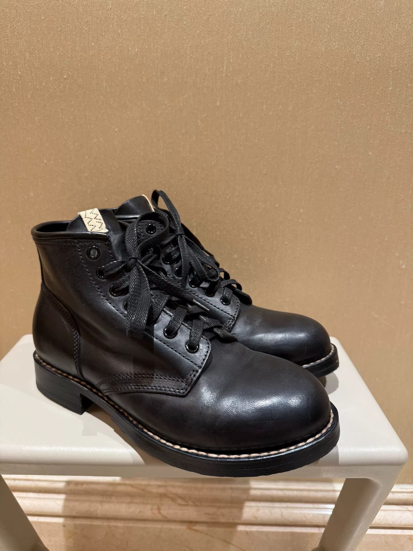 Visvim visvim brigadier boots folk in black Size US 8.5 / EU 41-42 - 4 Thumbnail