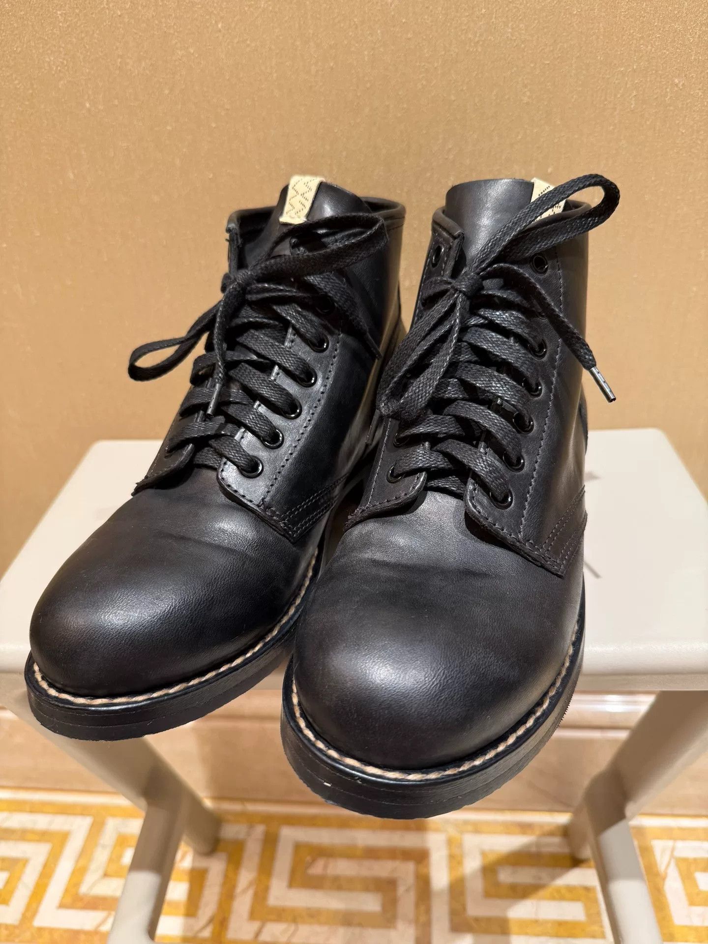 Visvim visvim brigadier boots folk in black Size US 8.5 / EU 41-42 - 2 Thumbnail