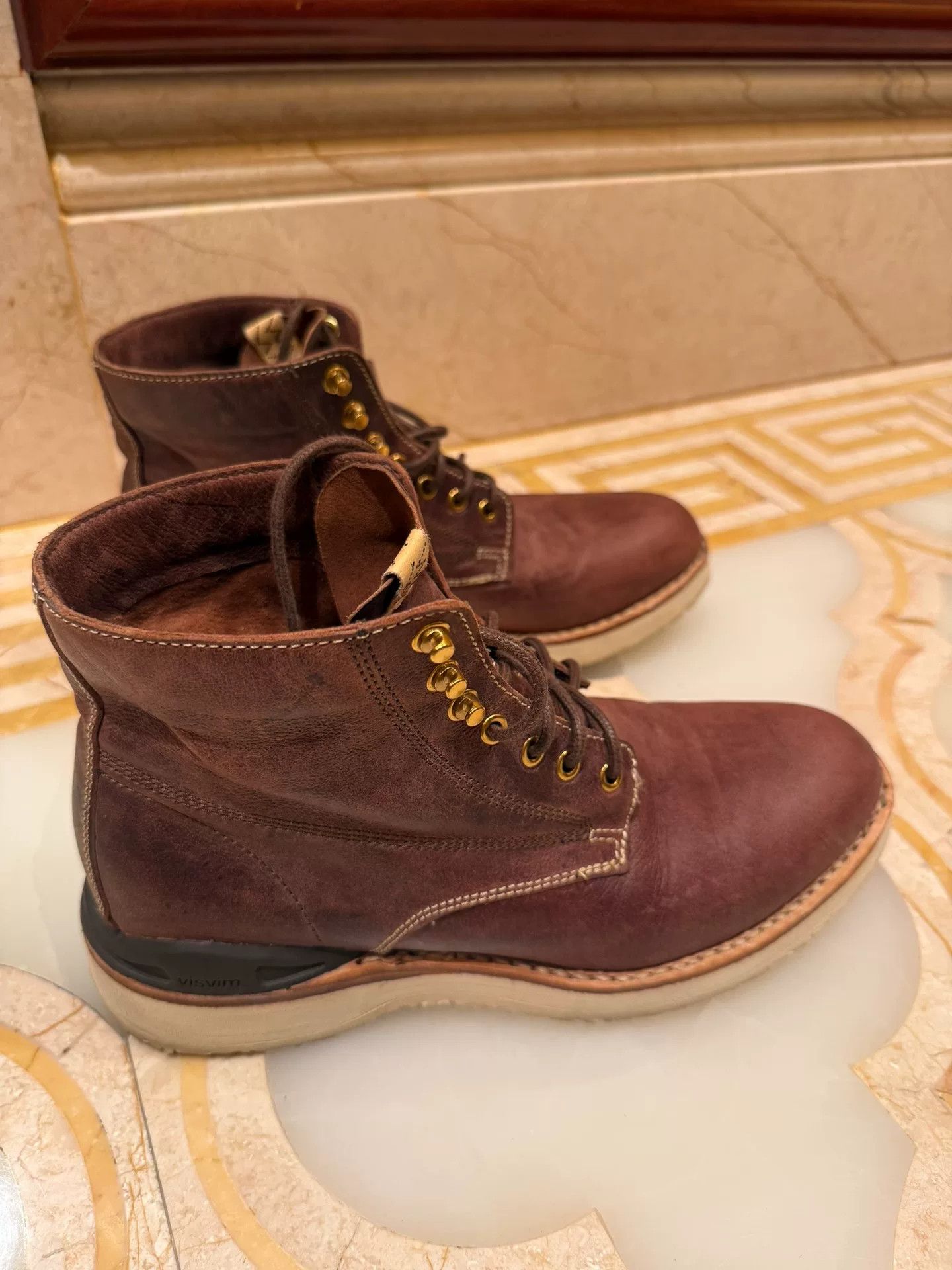 Visvim visvim virgil boots folk kngr dk brown Size US 8 / EU 41 - 3 Thumbnail