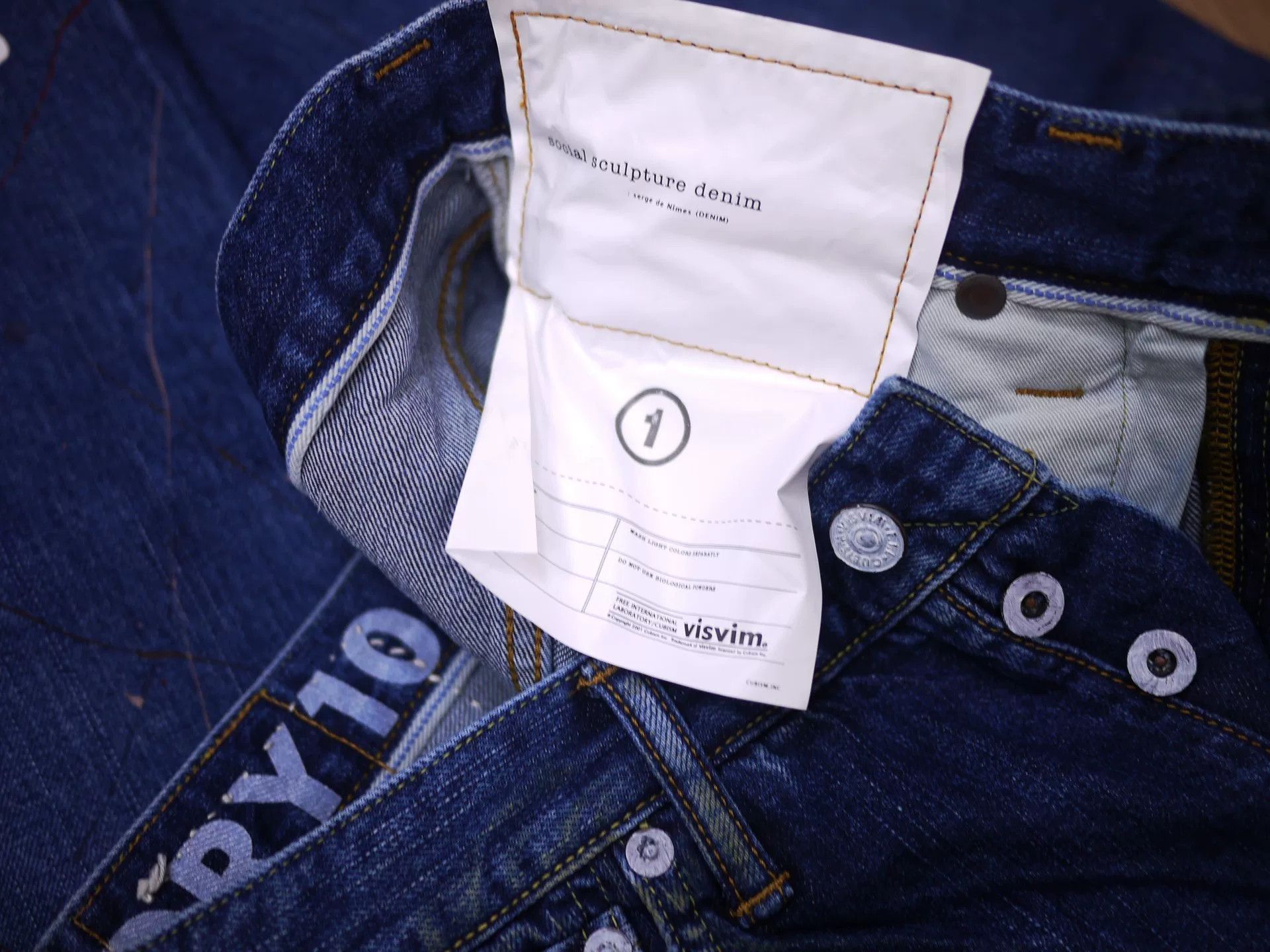 Visvim visvim social sculpture dry denim 10 Size US 26 / EU 42 - 9 Thumbnail