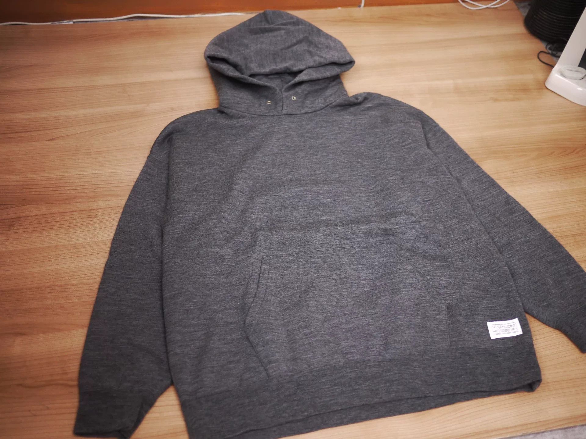 Visvim visvim jumbo hoodie p.o superfine charcoal Size US M / EU 48-50 / 2 - 2 Thumbnail