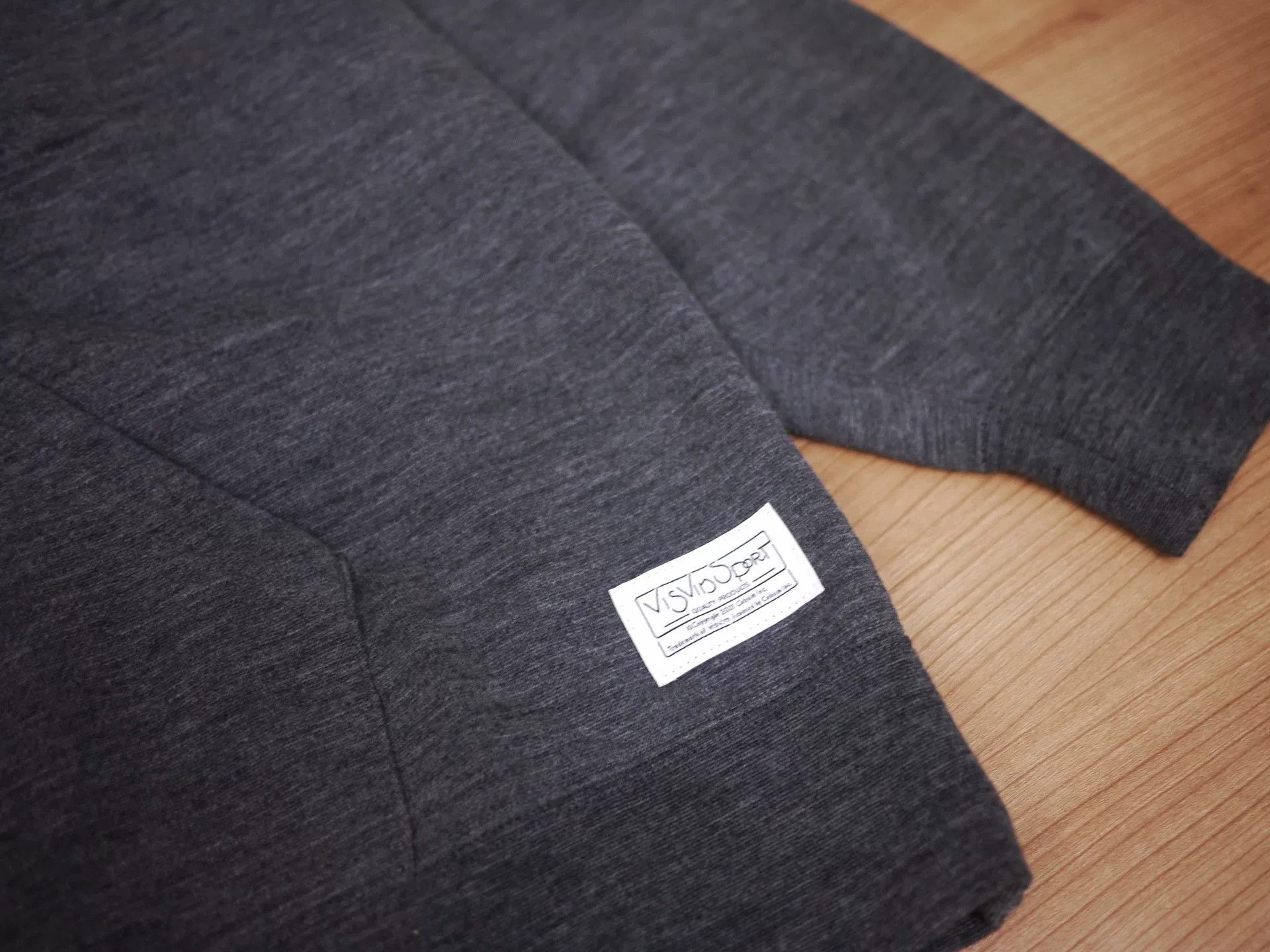 Visvim visvim jumbo hoodie p.o superfine charcoal Size US M / EU 48-50 / 2 - 3 Thumbnail