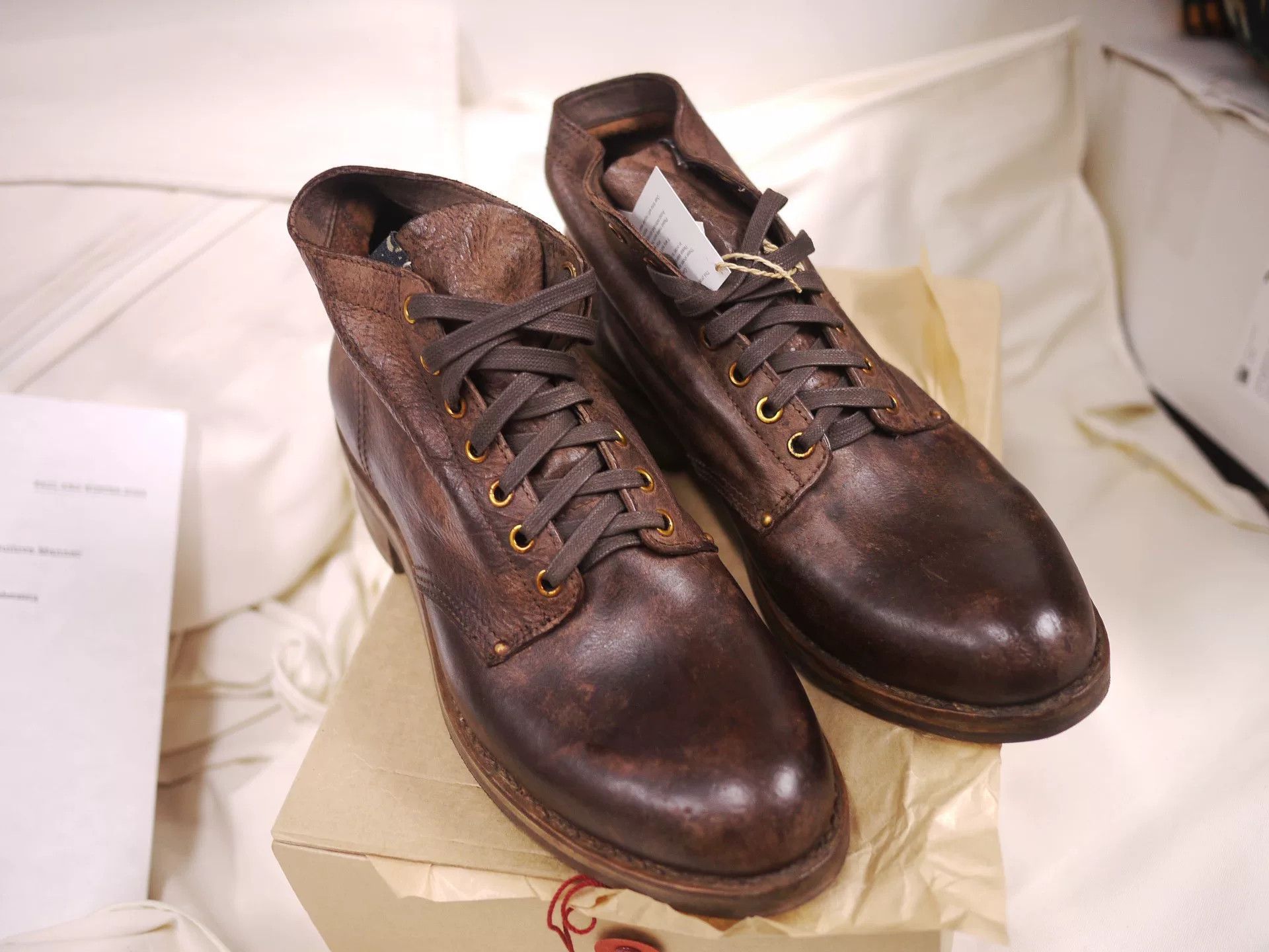 Visvim visvim brigadier boots in dark brown Size US 10.5 / EU 43-44 - 4 Thumbnail
