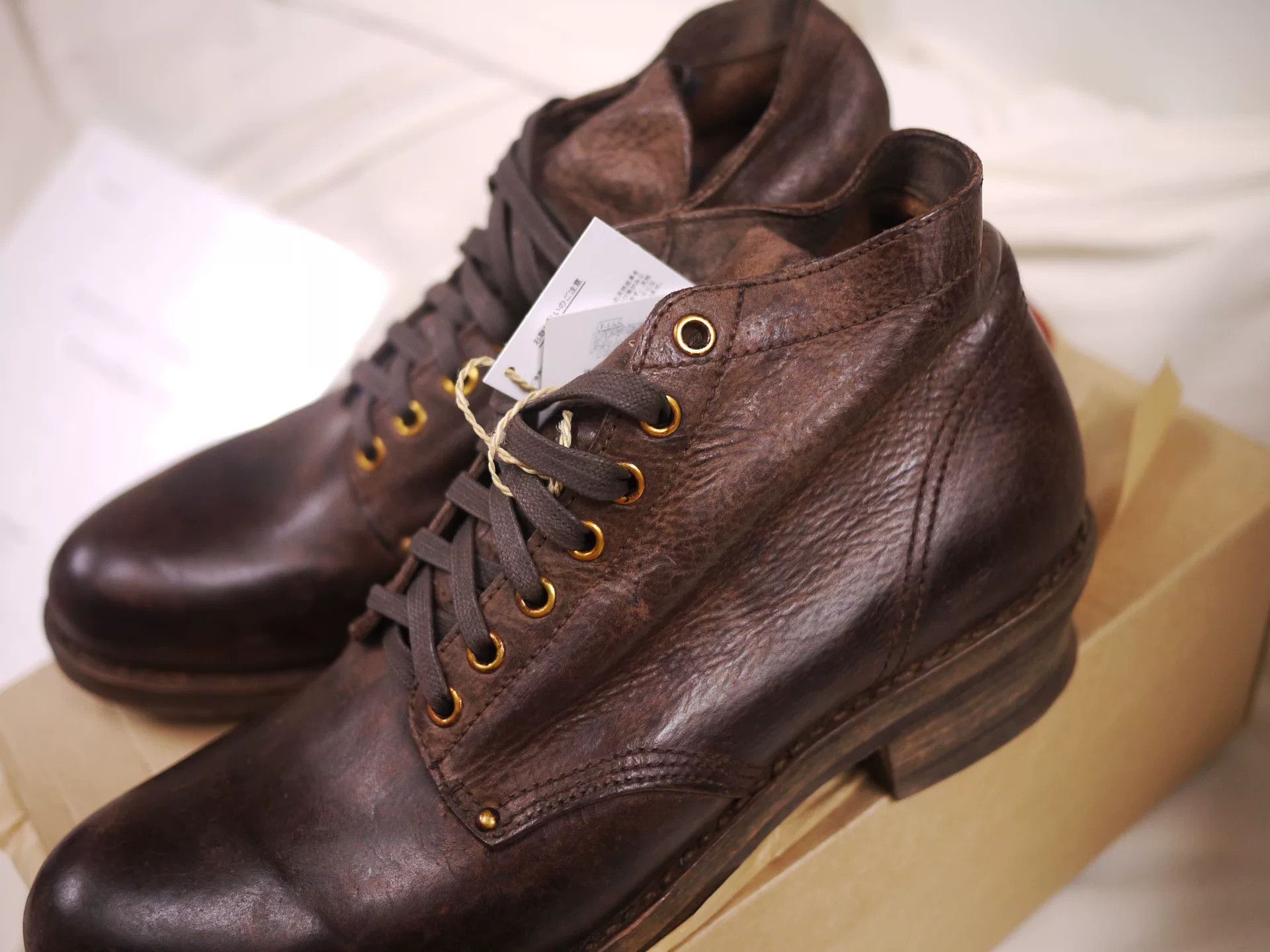 Visvim visvim brigadier boots in dark brown Size US 10.5 / EU 43-44 - 3 Thumbnail