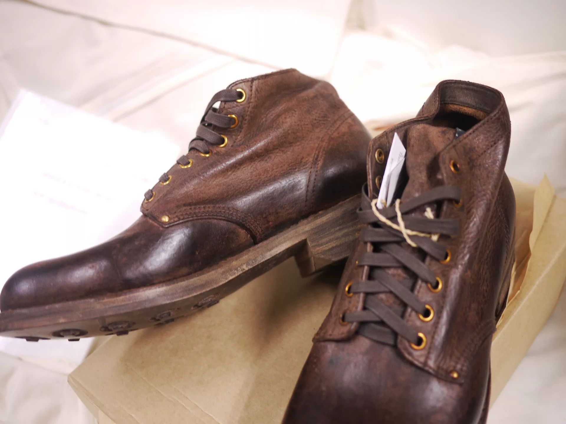 Visvim visvim brigadier boots in dark brown Size US 10.5 / EU 43-44 - 5 Thumbnail