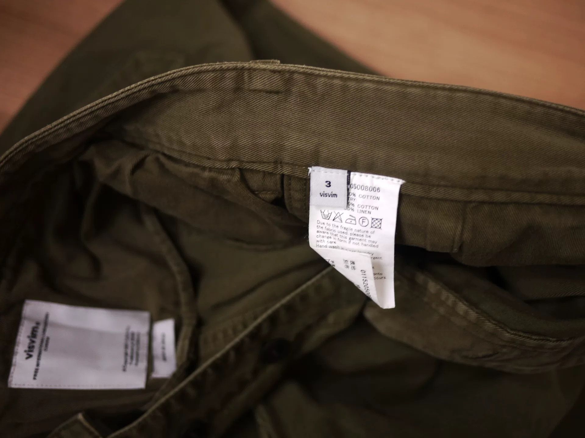 Visvim visvim pastoral pants olive green chinos Size US 31 - 8 Thumbnail