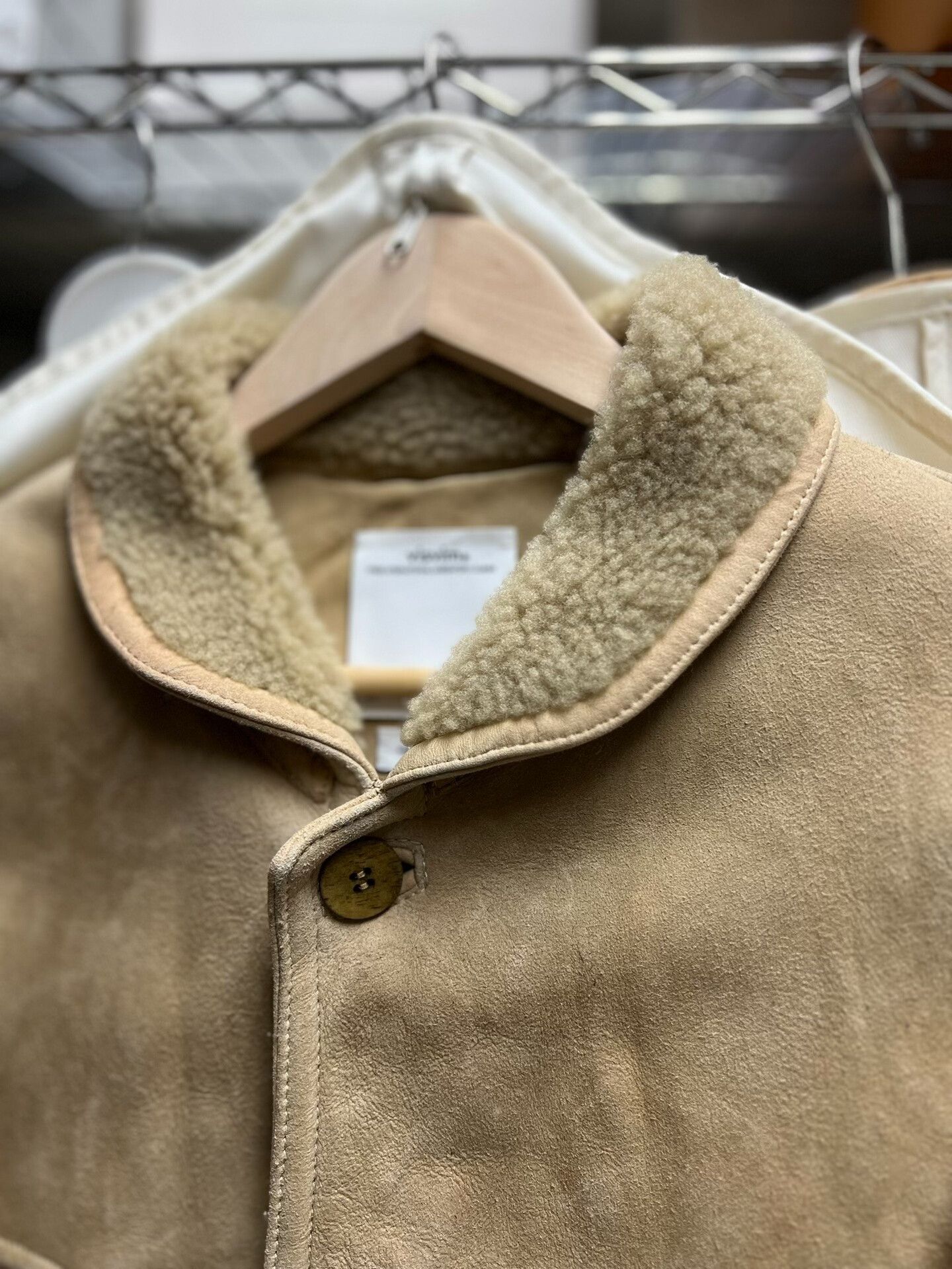Visvim visvim eton jacket in sheepskin beige Size US S / EU 44-46 / 1 - 6 Thumbnail