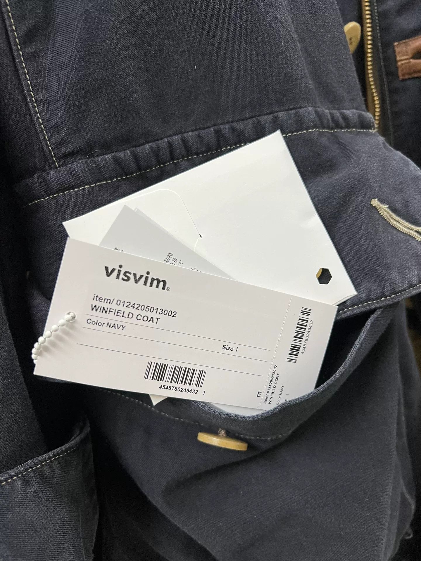 Visvim visvim winfield coat with vintage effect Size US S / EU 44-46 / 1 - 8 Thumbnail