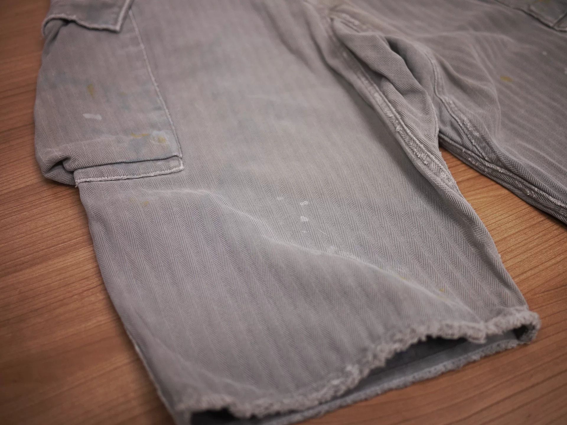 Visvim visvim veterans crash shorts in grey Size US 26 / EU 42 - 6 Thumbnail