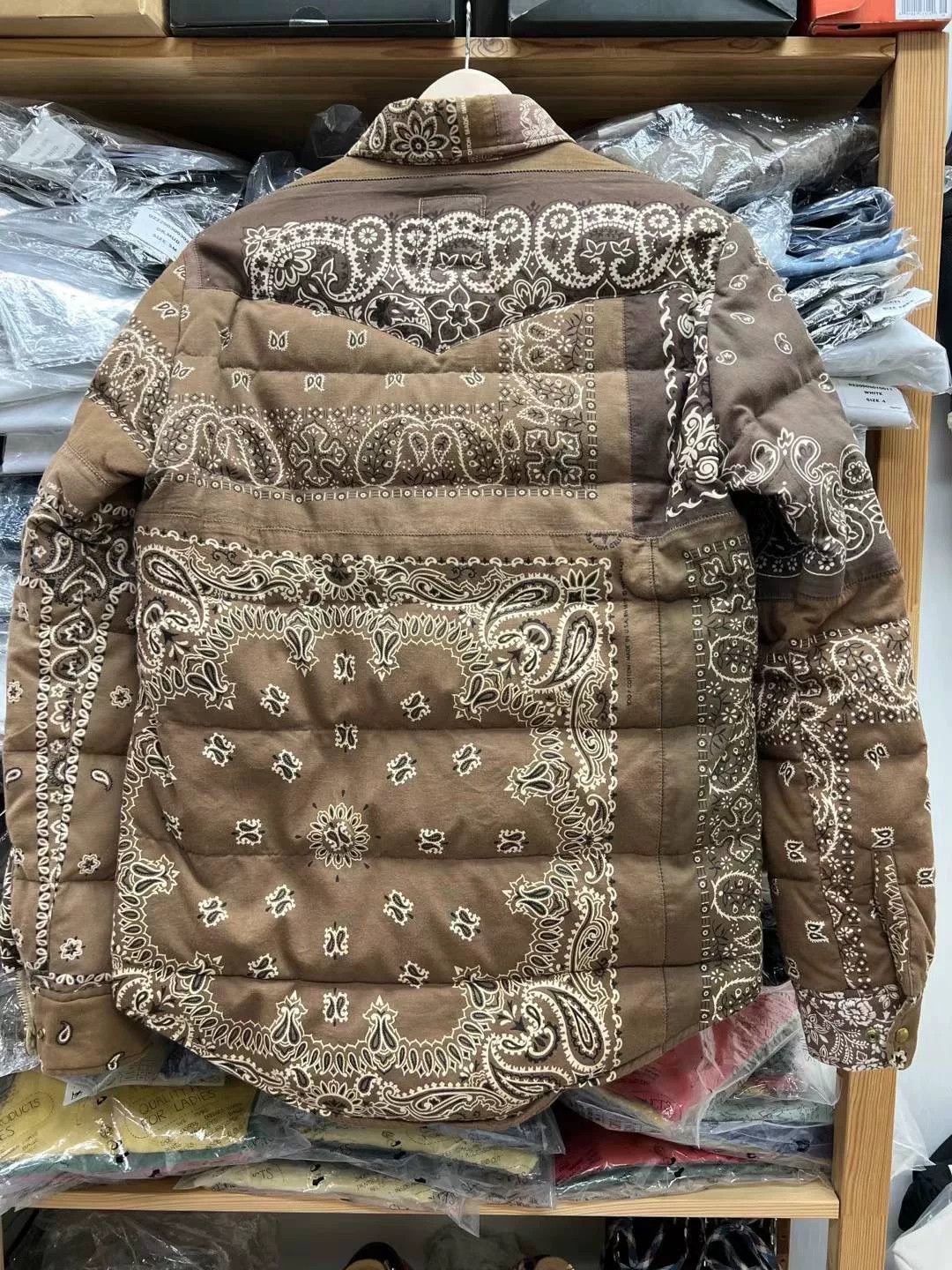 Visvim visvim kerchief down jacket in brown Size US M / EU 48-50 / 2 - 7 Thumbnail