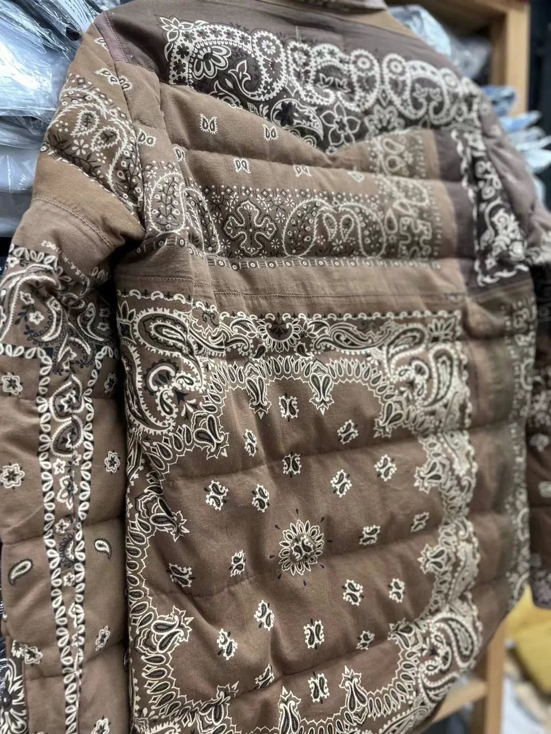 Visvim visvim kerchief down jacket in brown Size US M / EU 48-50 / 2 - 8 Thumbnail